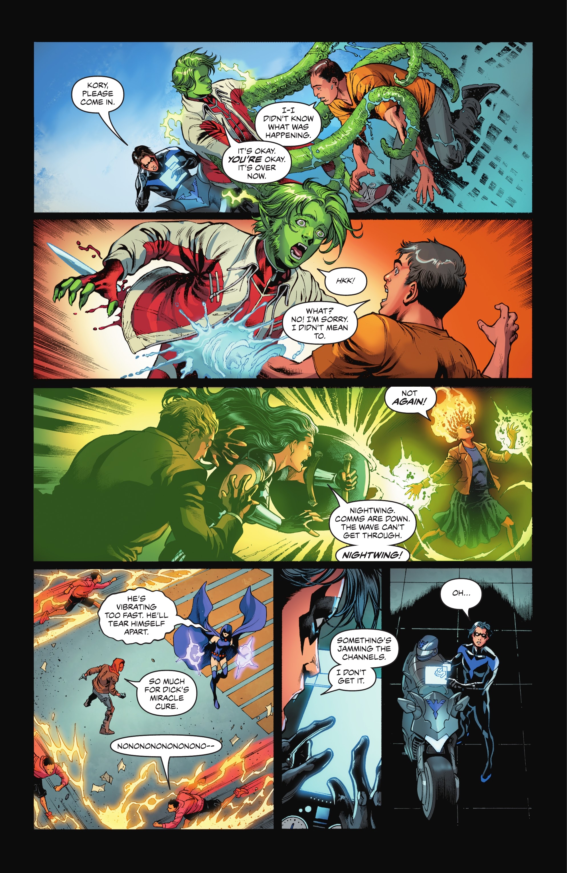 Read online Titans United comic -  Issue #4 - 19