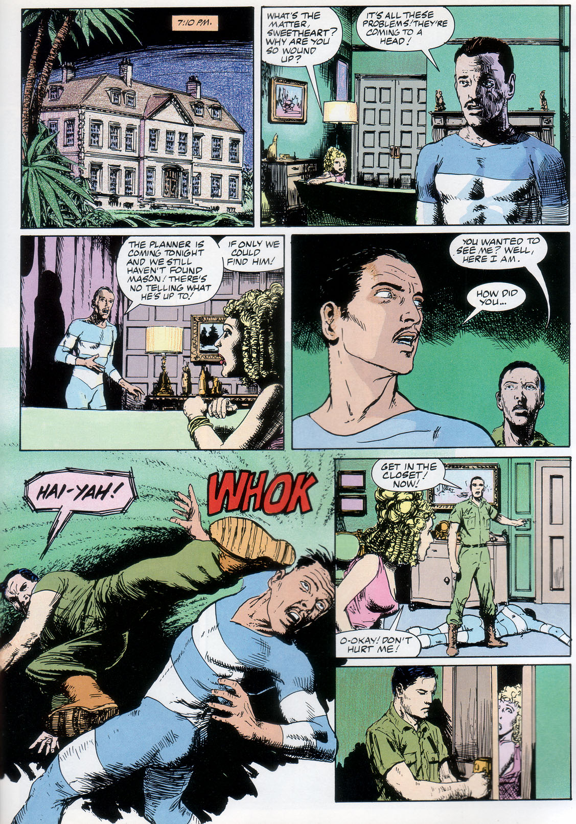Read online Marvel Graphic Novel: Rick Mason, The Agent comic -  Issue # TPB - 69