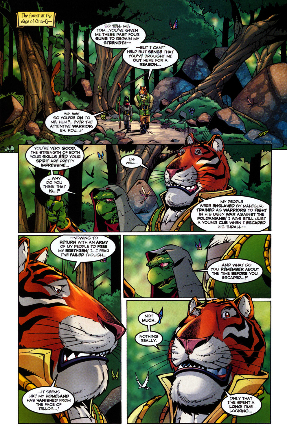 Read online Tellos (1999) comic -  Issue #7 - 3