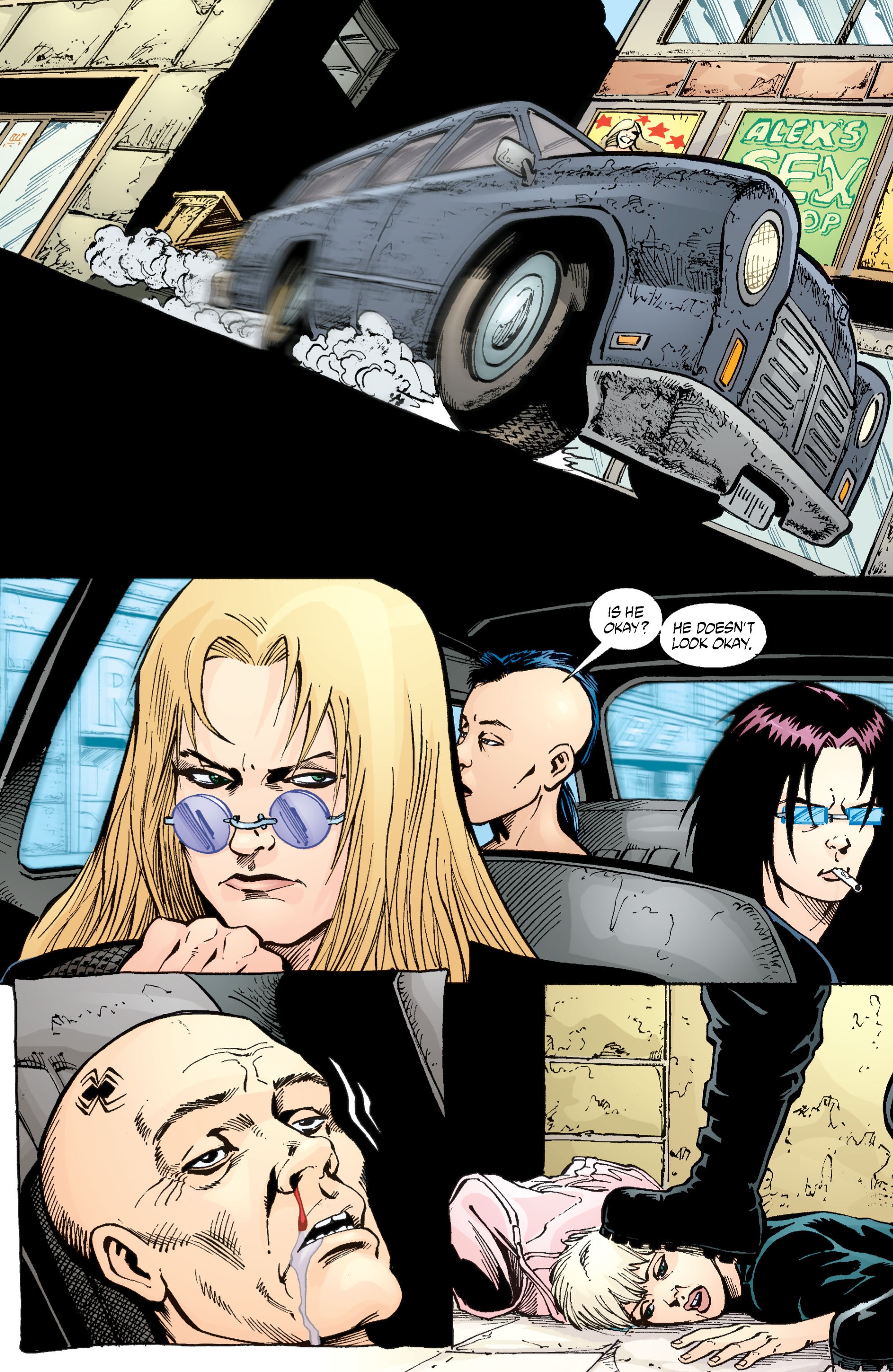 Read online Transmetropolitan comic -  Issue #55 - 12