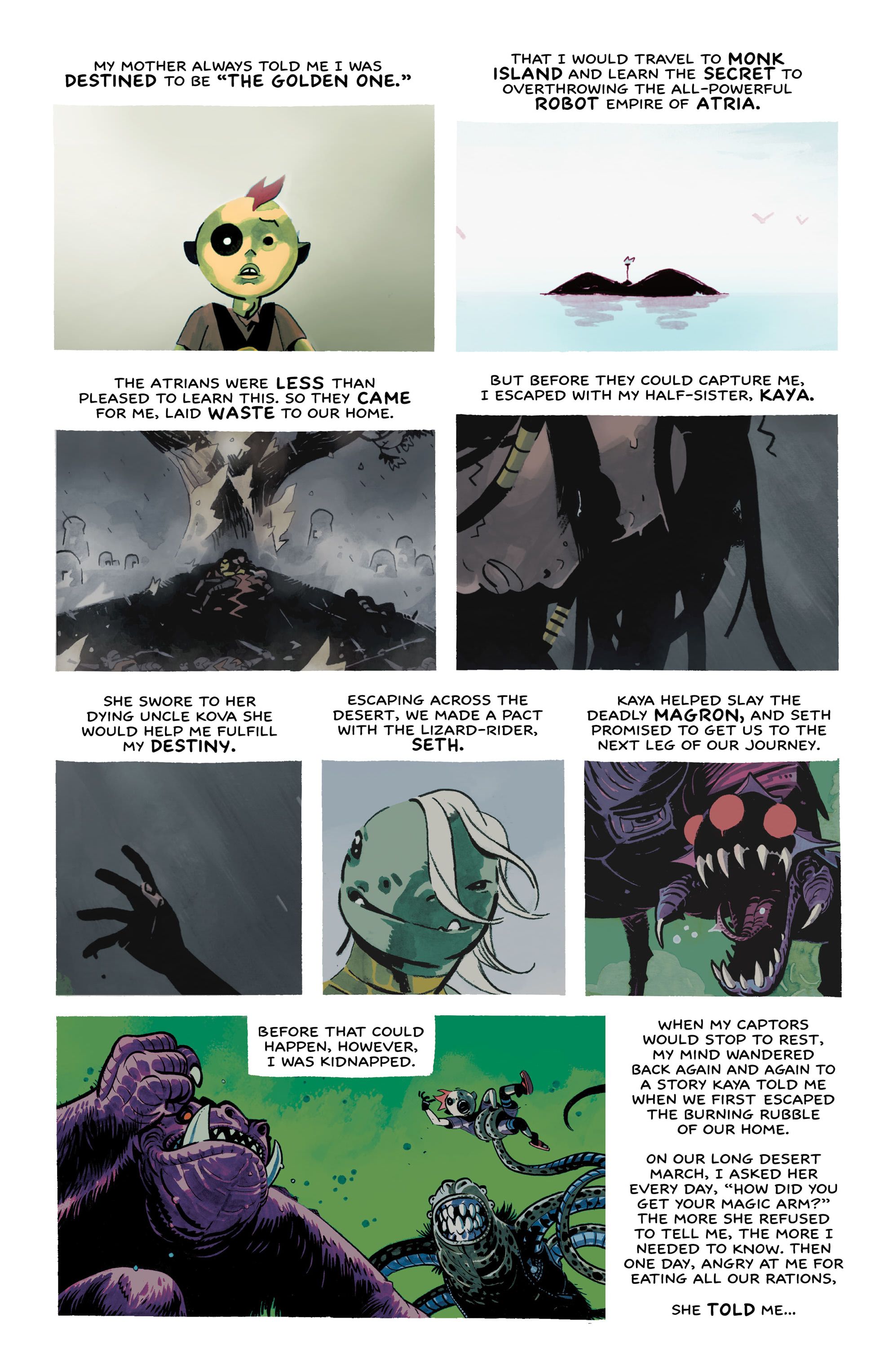 Read online Kaya comic -  Issue #6 - 3