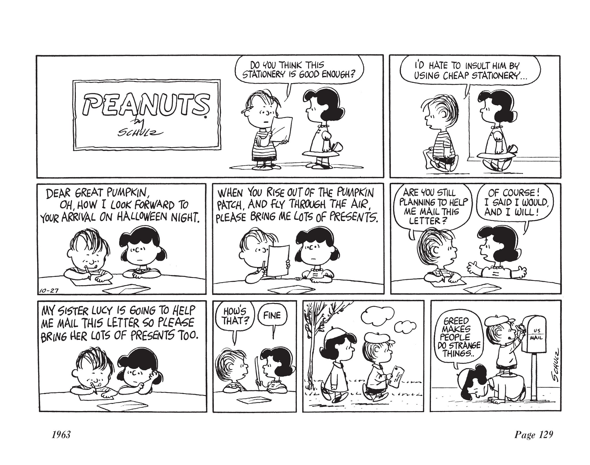 Read online The Complete Peanuts comic -  Issue # TPB 7 - 140