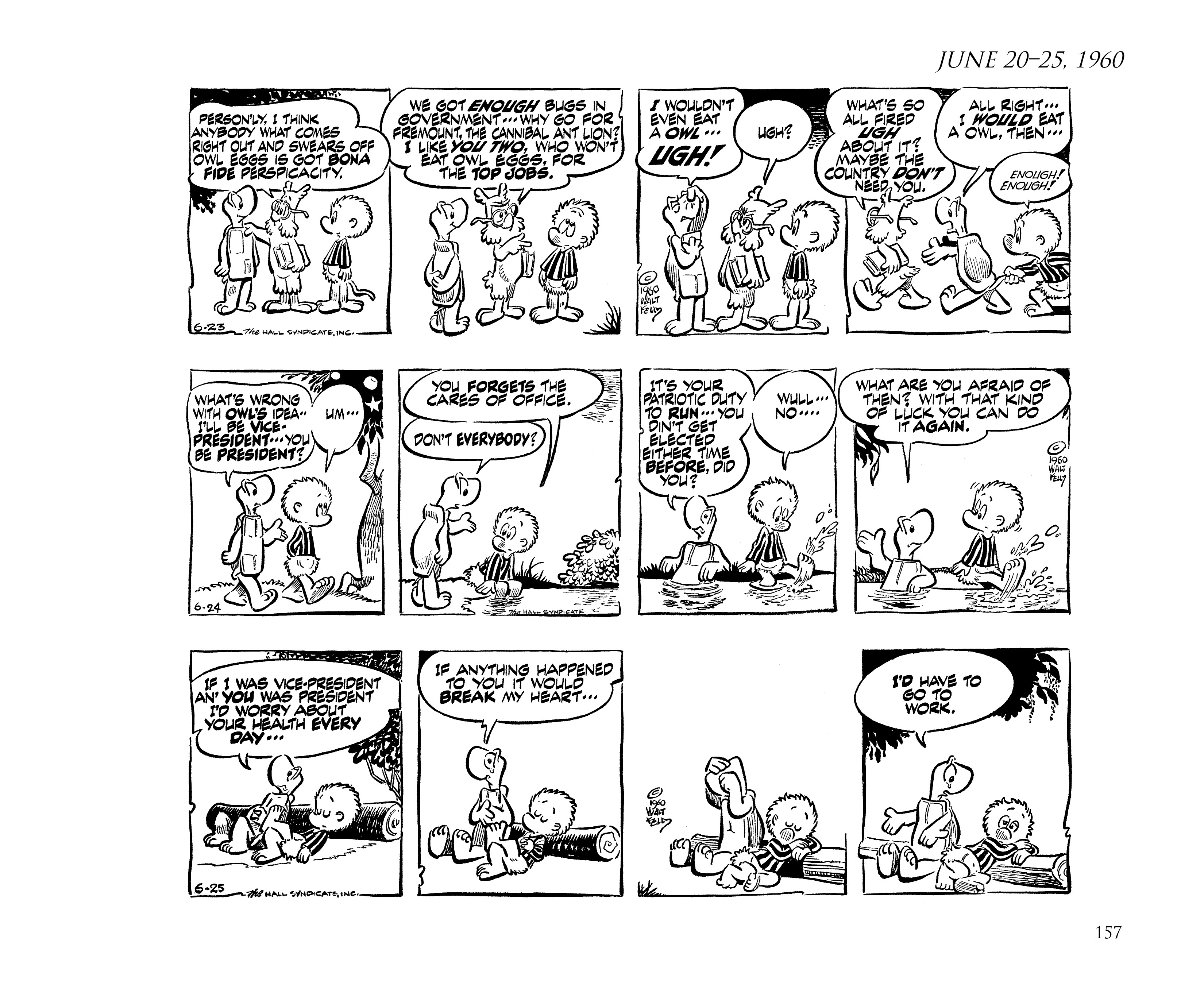 Read online Pogo by Walt Kelly: The Complete Syndicated Comic Strips comic -  Issue # TPB 6 (Part 2) - 67