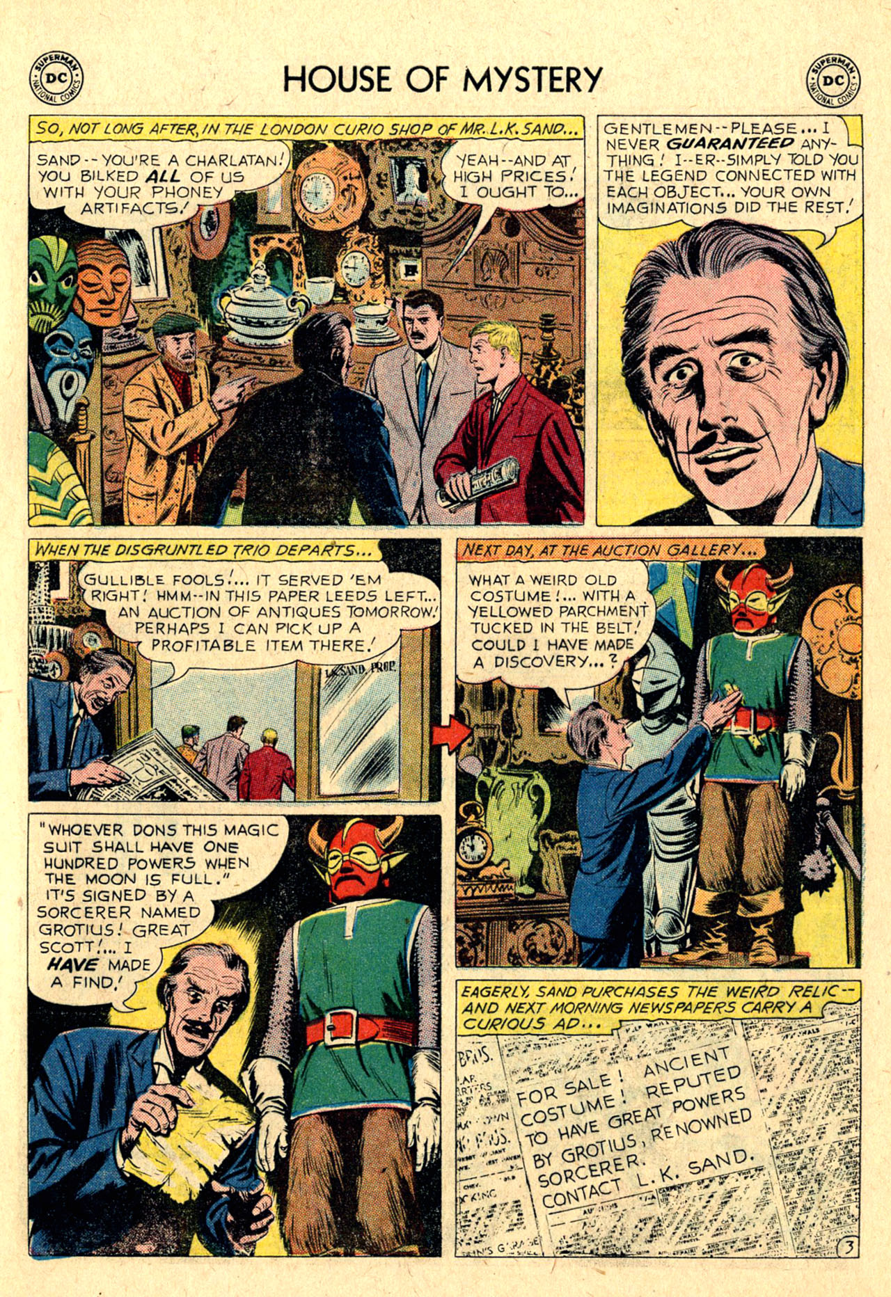 Read online House of Mystery (1951) comic -  Issue #110 - 5