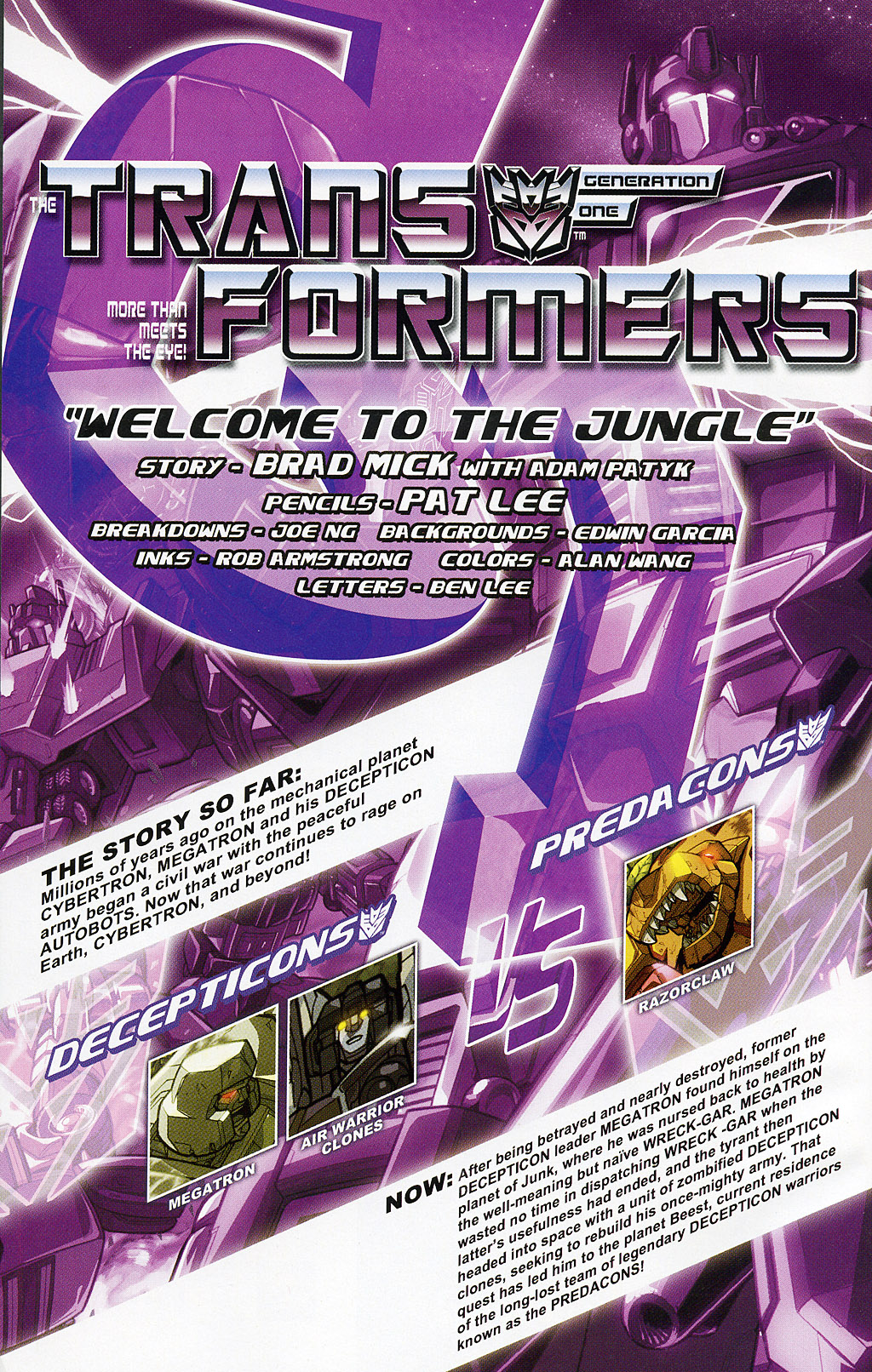 Read online Transformers 20th Anniversary Summer Special comic -  Issue # Full - 2