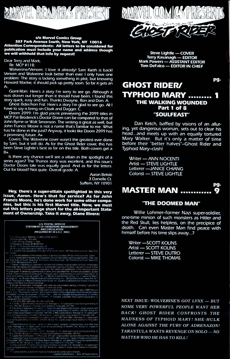 Read online Marvel Comics Presents (1988) comic -  Issue #123 - 20