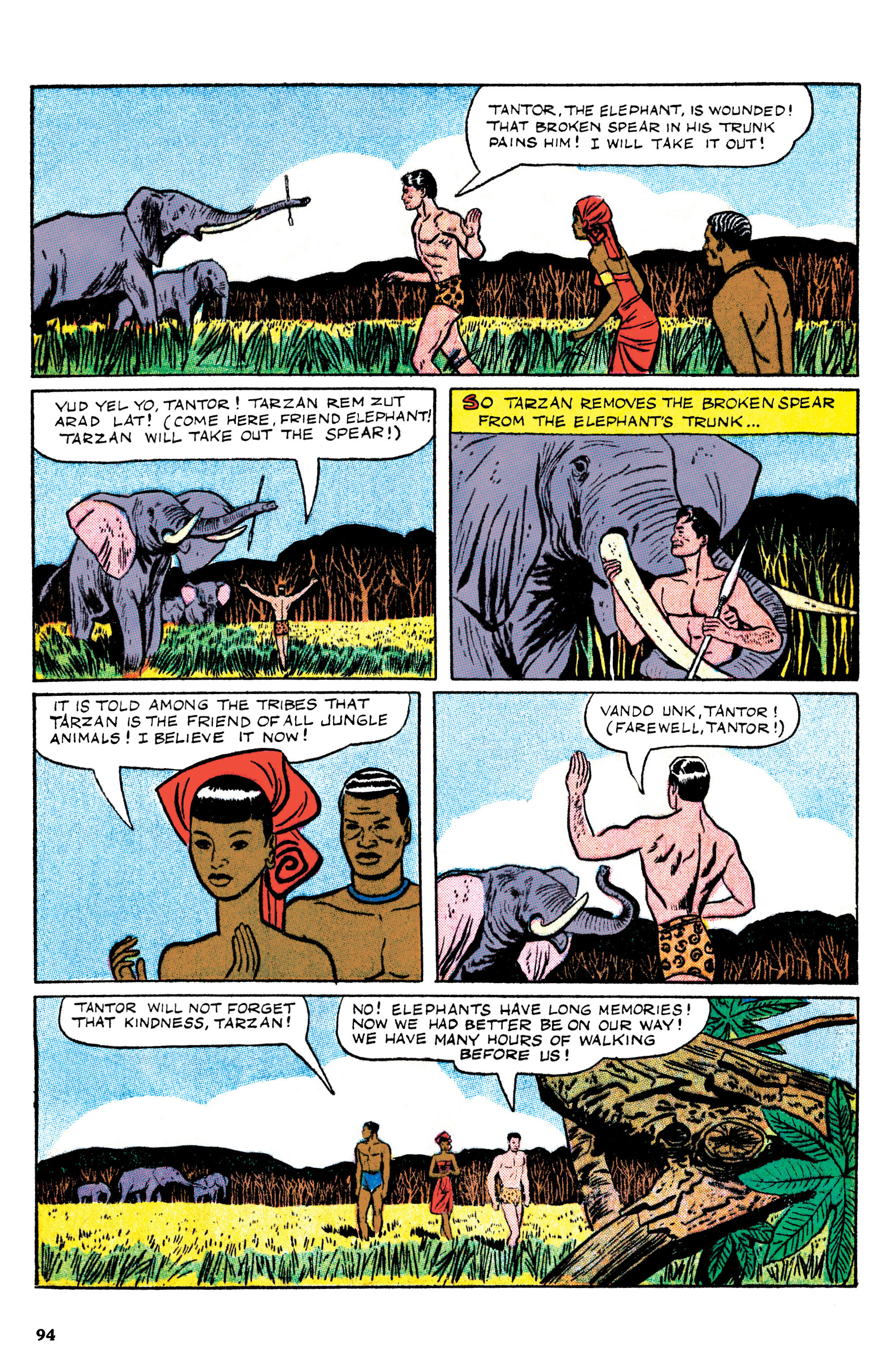 Read online Edgar Rice Burroughs Tarzan: The Jesse Marsh Years Omnibus comic -  Issue # TPB (Part 1) - 95