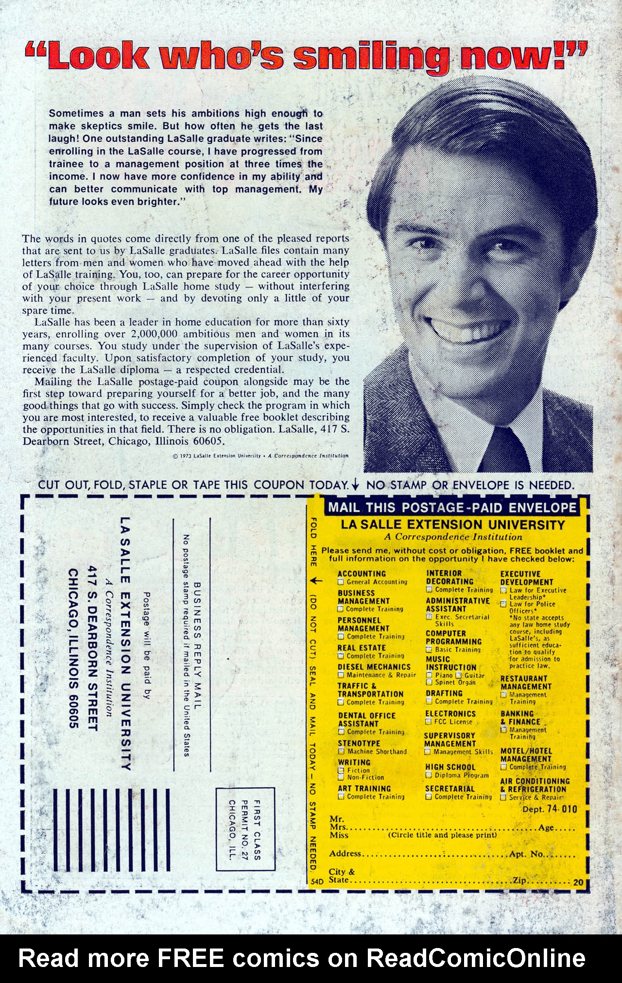 Read online Jungle Action (1972) comic -  Issue #20 - 35