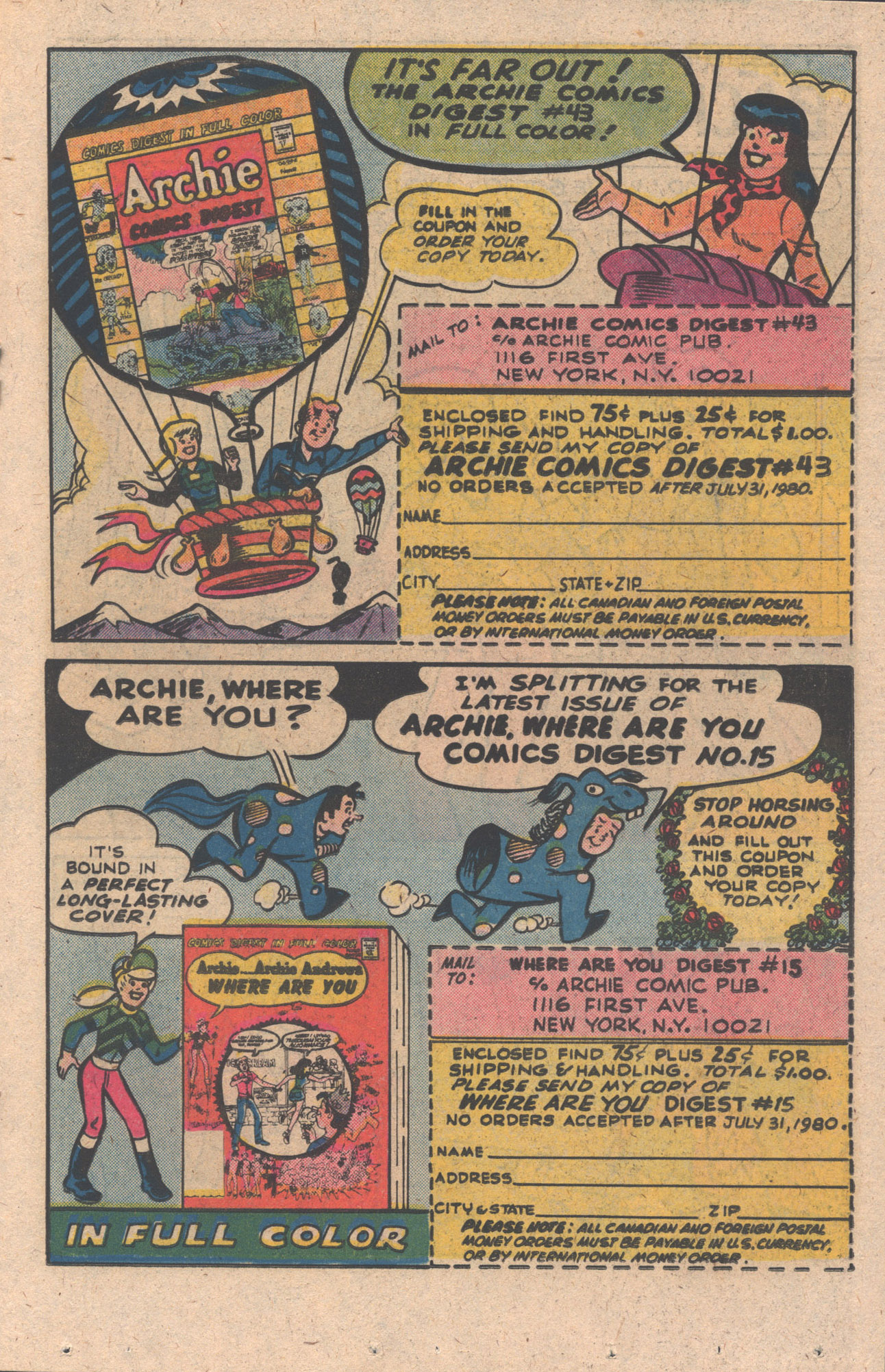 Read online Life With Archie (1958) comic -  Issue #215 - 19