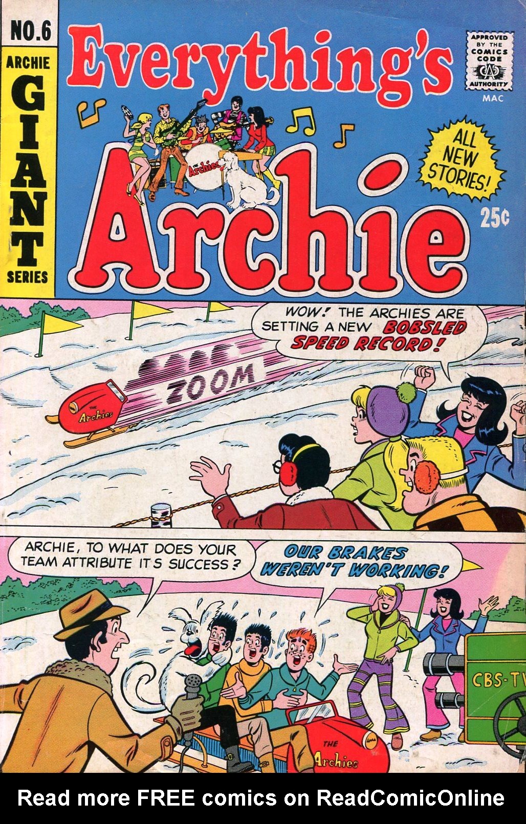 Read online Everything's Archie comic -  Issue #6 - 1