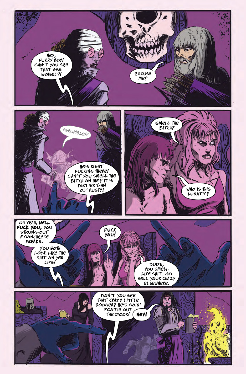 Read online Murder Hobo: All Inn At the Dragon's Shaft comic -  Issue # Full - 18