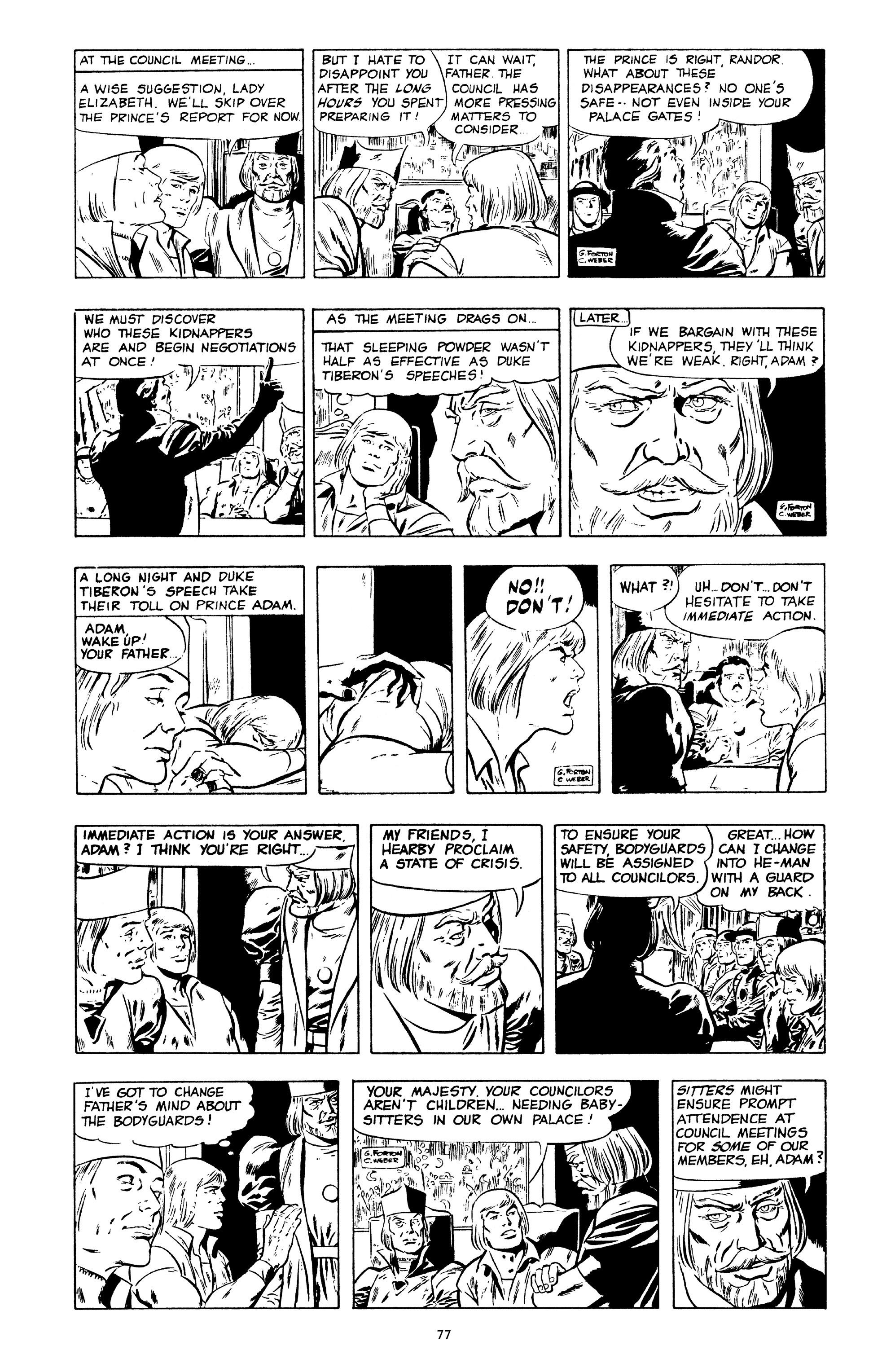 Read online He-Man and the Masters of the Universe: The Newspaper Comic Strips comic -  Issue # TPB (Part 1) - 77