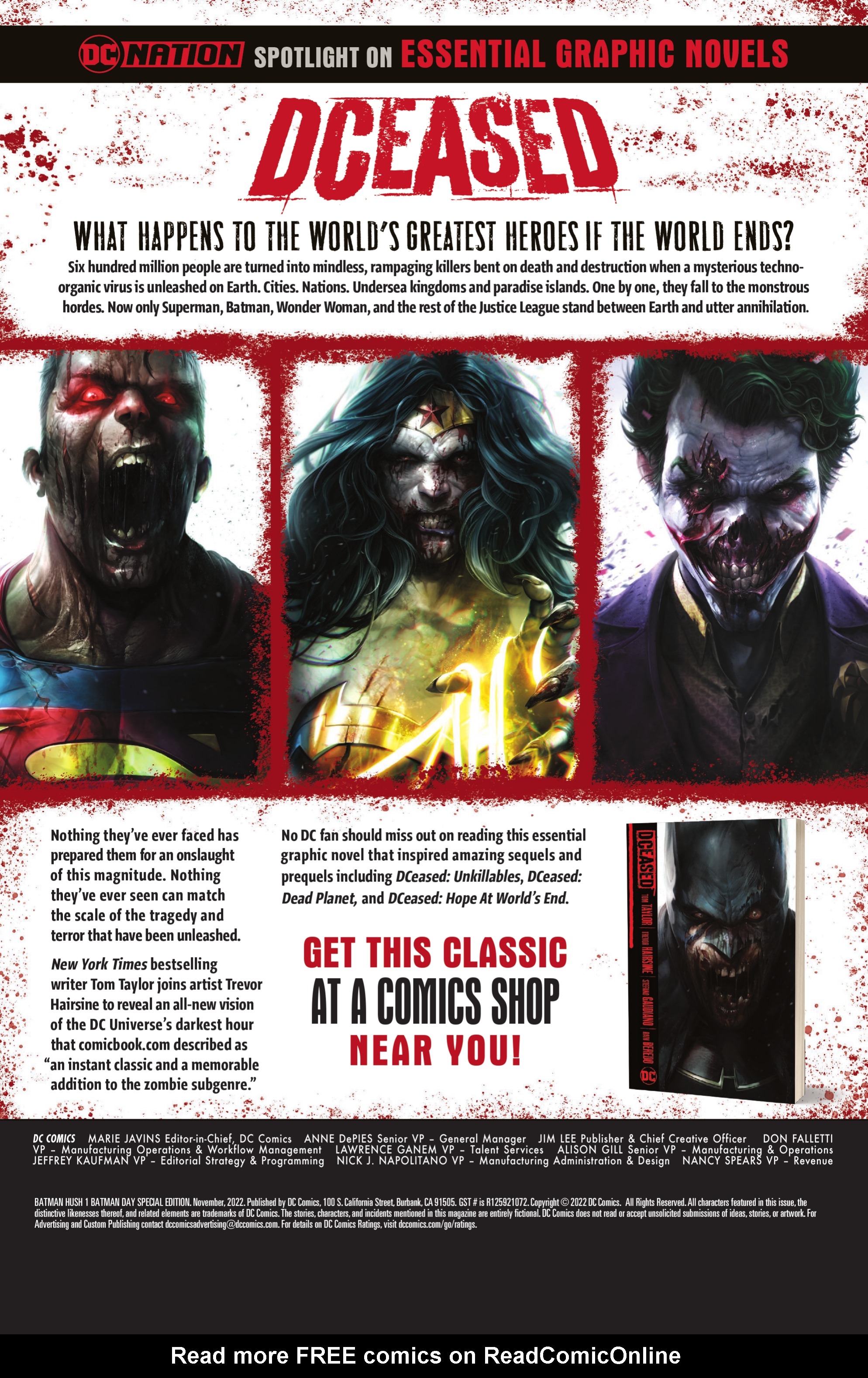 Read online Batman: Hush - Batman Day Special Edition comic -  Issue # Full - 34