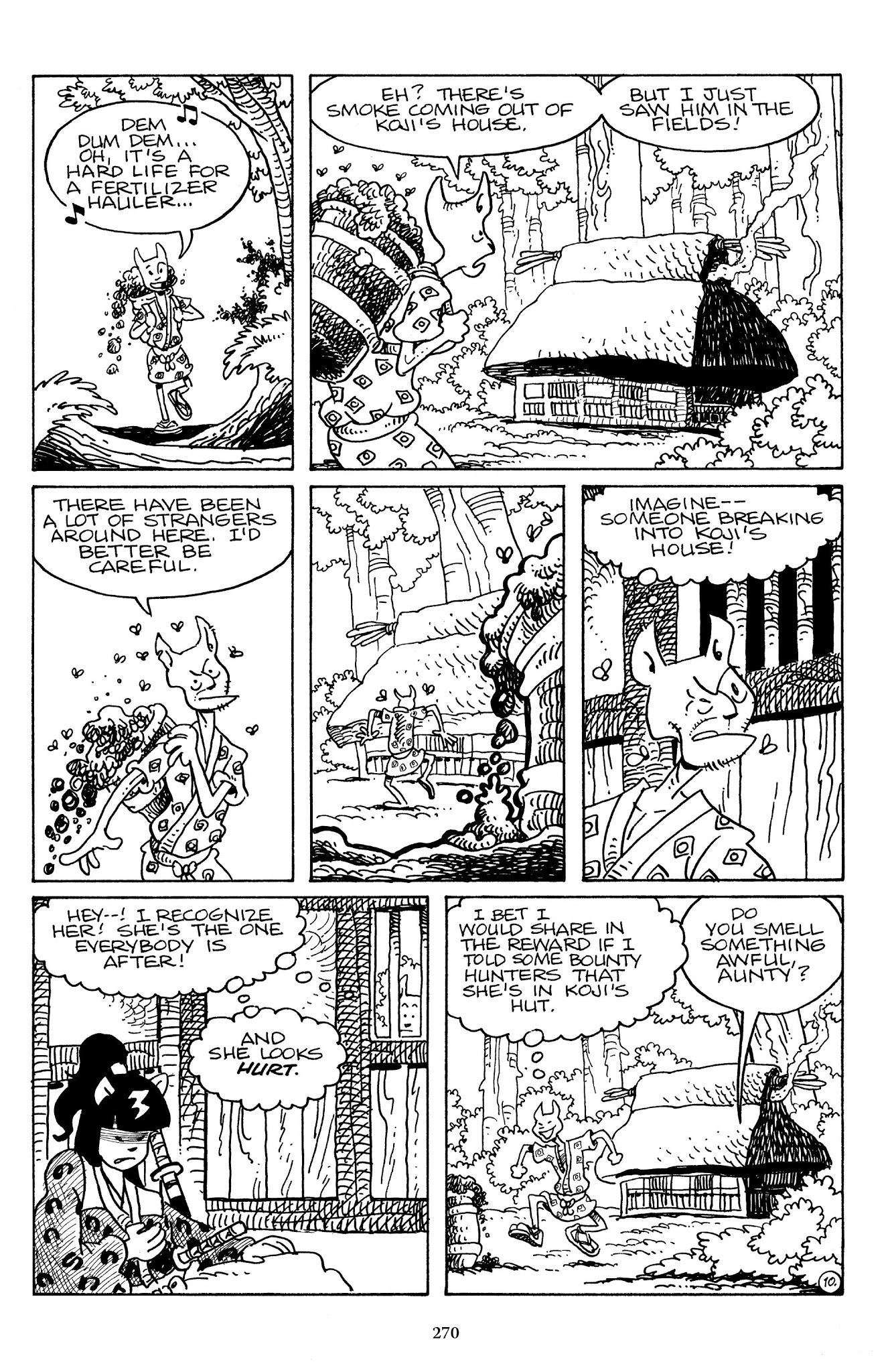 Read online The Usagi Yojimbo Saga comic -  Issue # TPB 6 - 268
