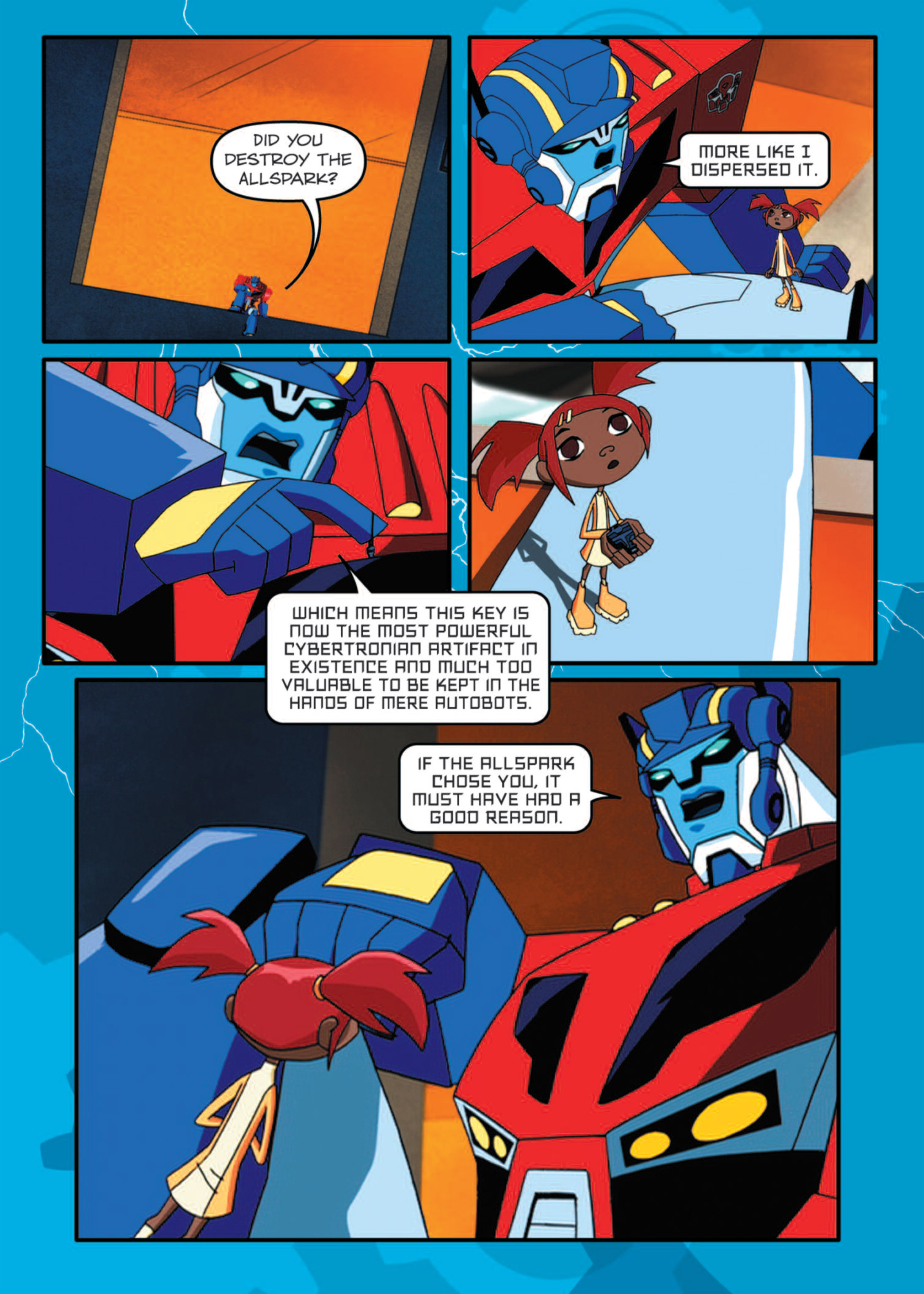 Read online Transformers Animated comic -  Issue #7 - 112