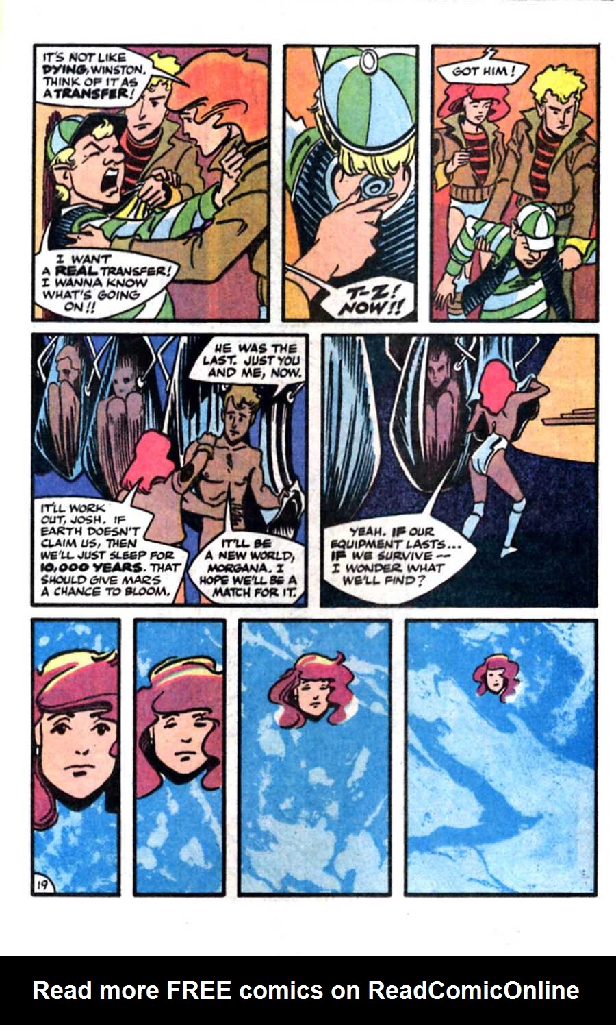 Read online Mars comic -  Issue #1 - 21