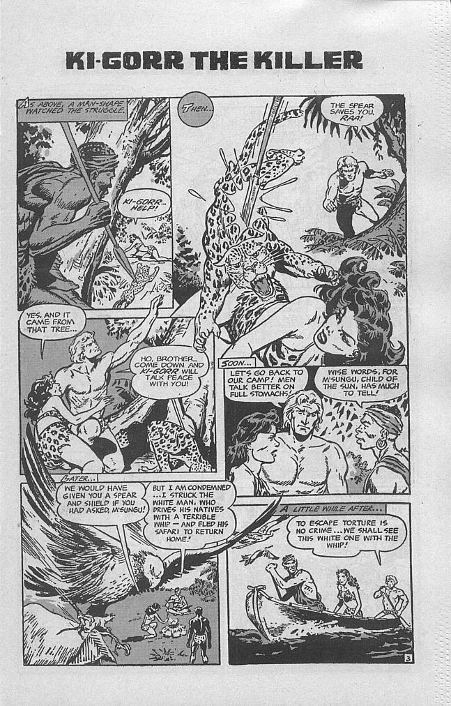 Read online Ki-Gorr The Killer comic -  Issue # Full - 5