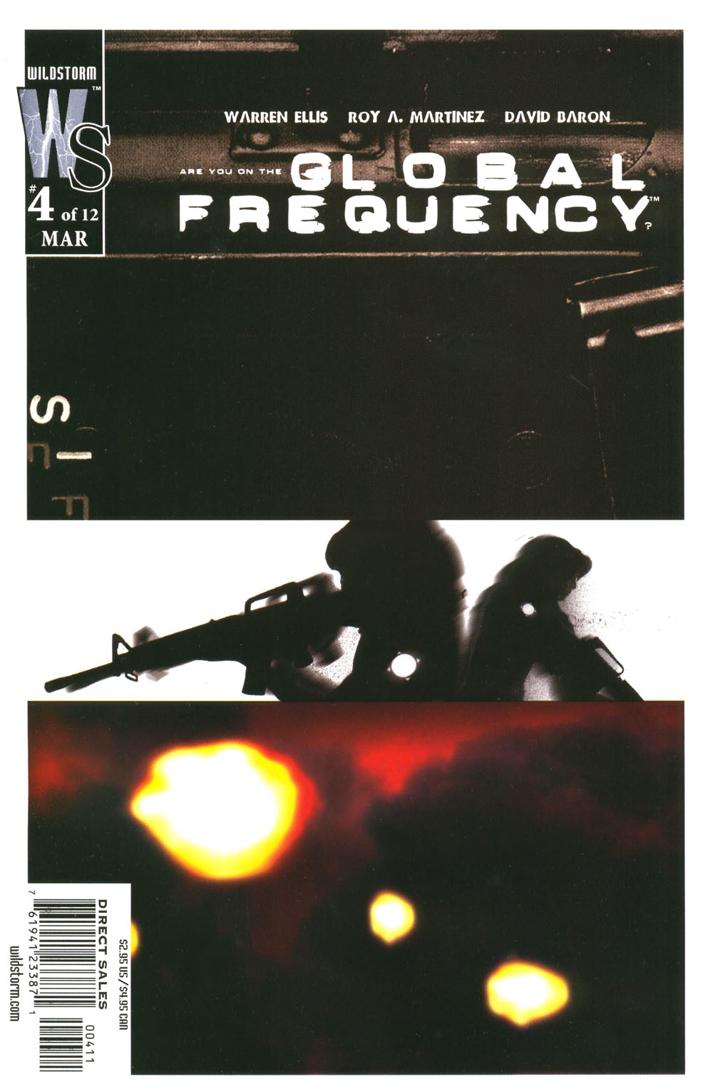 Read online Global Frequency comic -  Issue #4 - 1