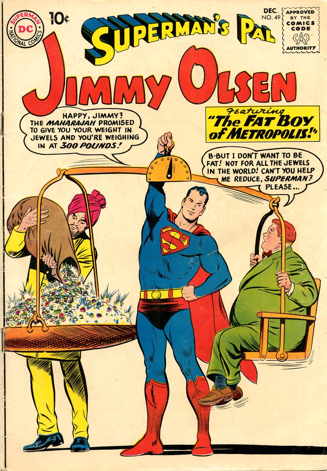 Read online Superman's Pal Jimmy Olsen comic -  Issue #49 - 1