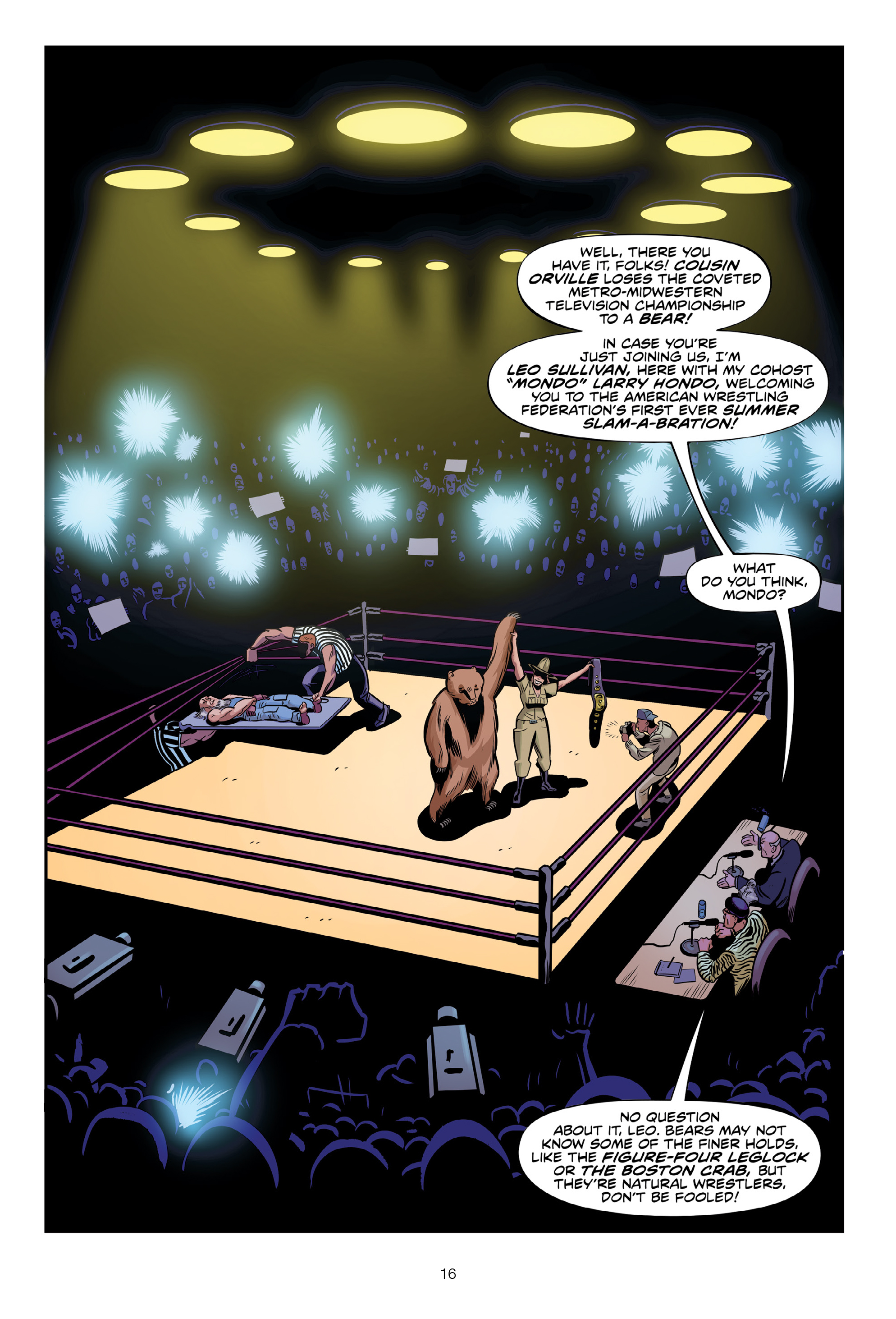 Read online Invasion from Planet Wrestletopia comic -  Issue #1 - 16