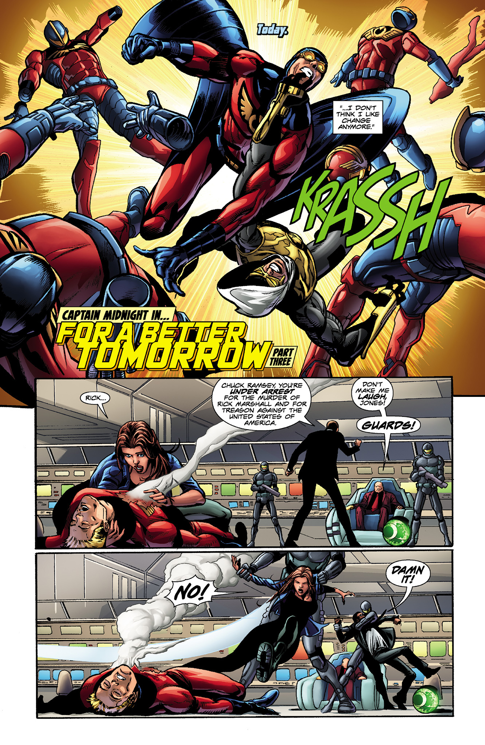 Read online Captain Midnight comic -  Issue #11 - 6