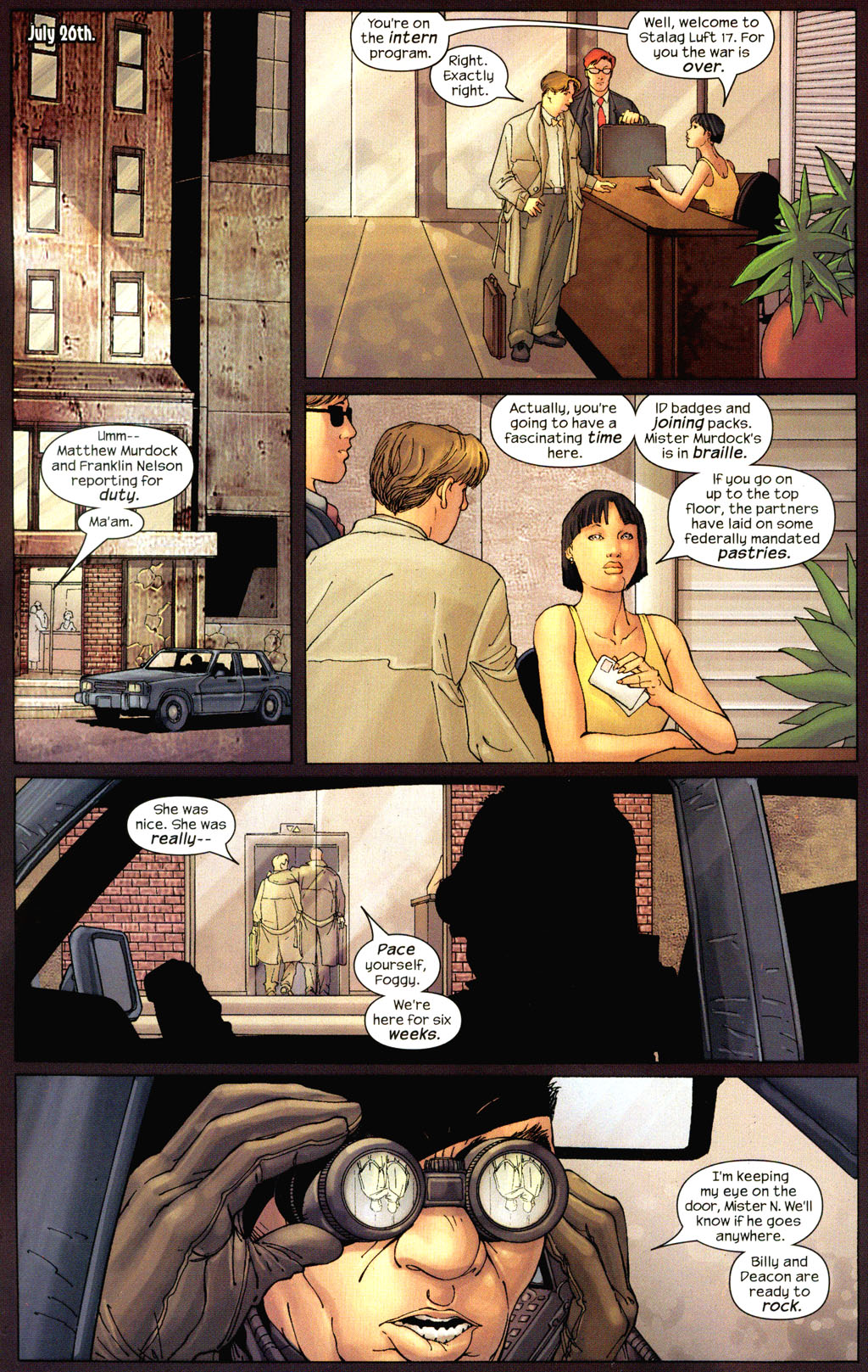 Read online Ultimate Elektra comic -  Issue #1 - 17