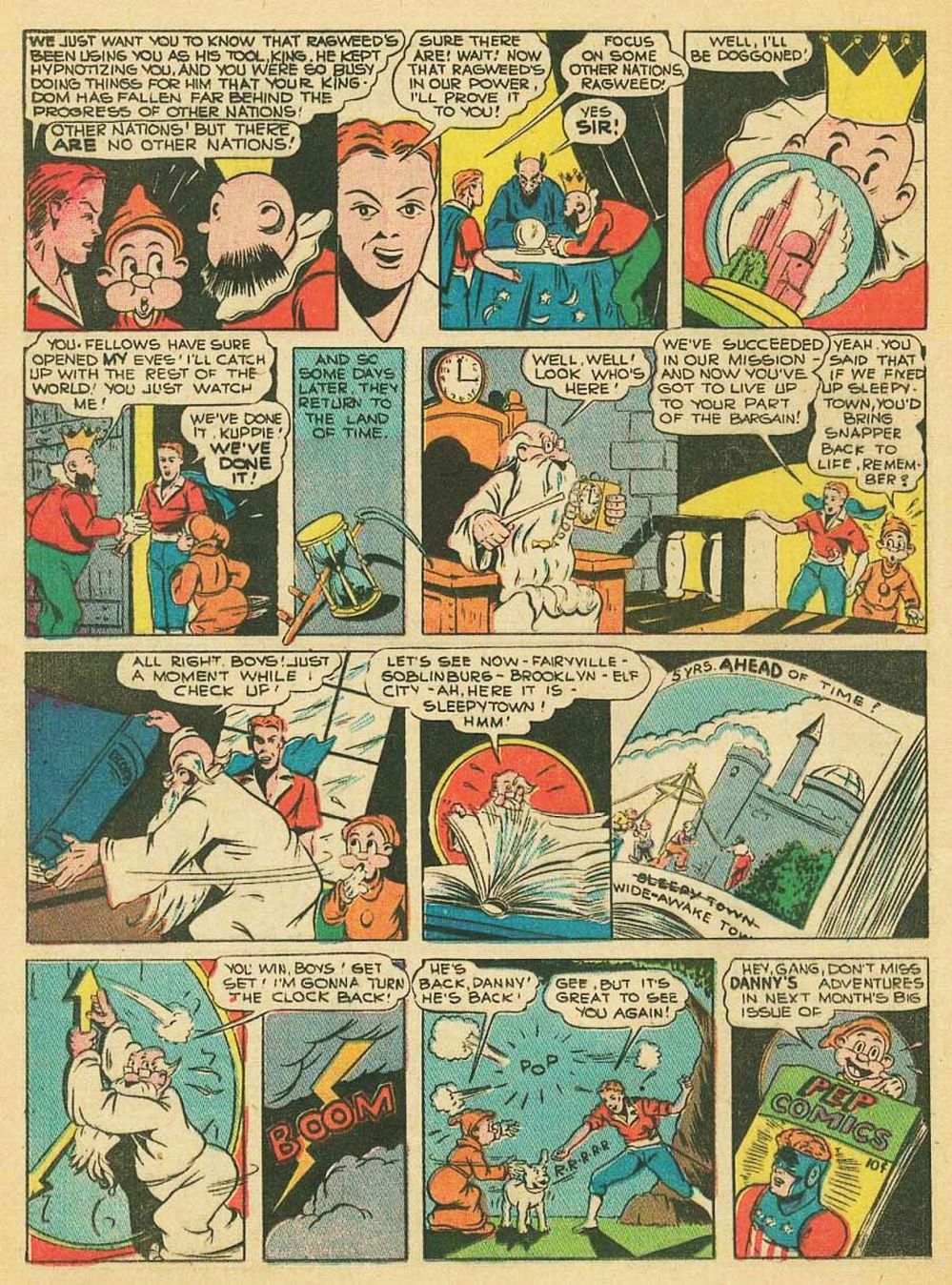 Read online Pep Comics comic -  Issue #32 - 46