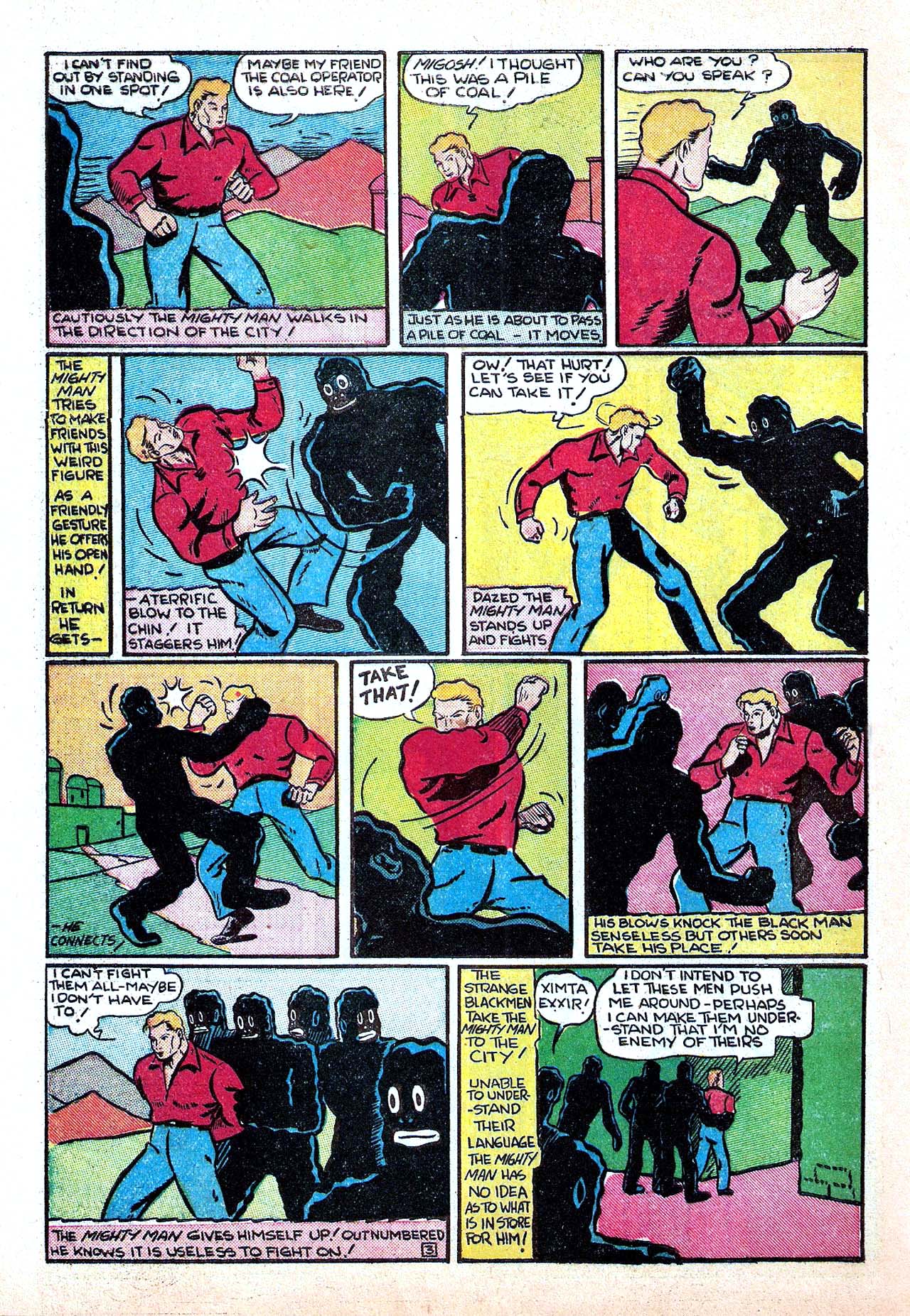 Read online Amazing Man Comics comic -  Issue #11 - 54