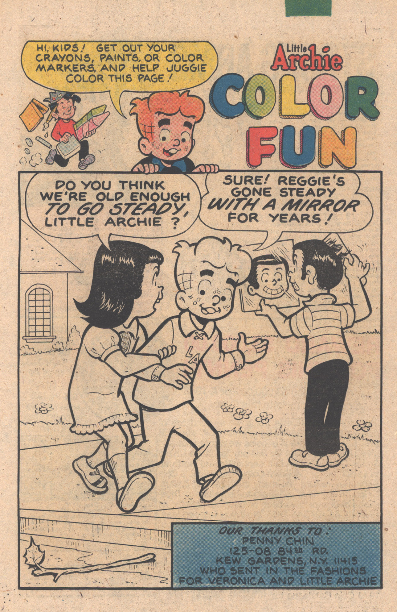 Read online The Adventures of Little Archie comic -  Issue #156 - 11