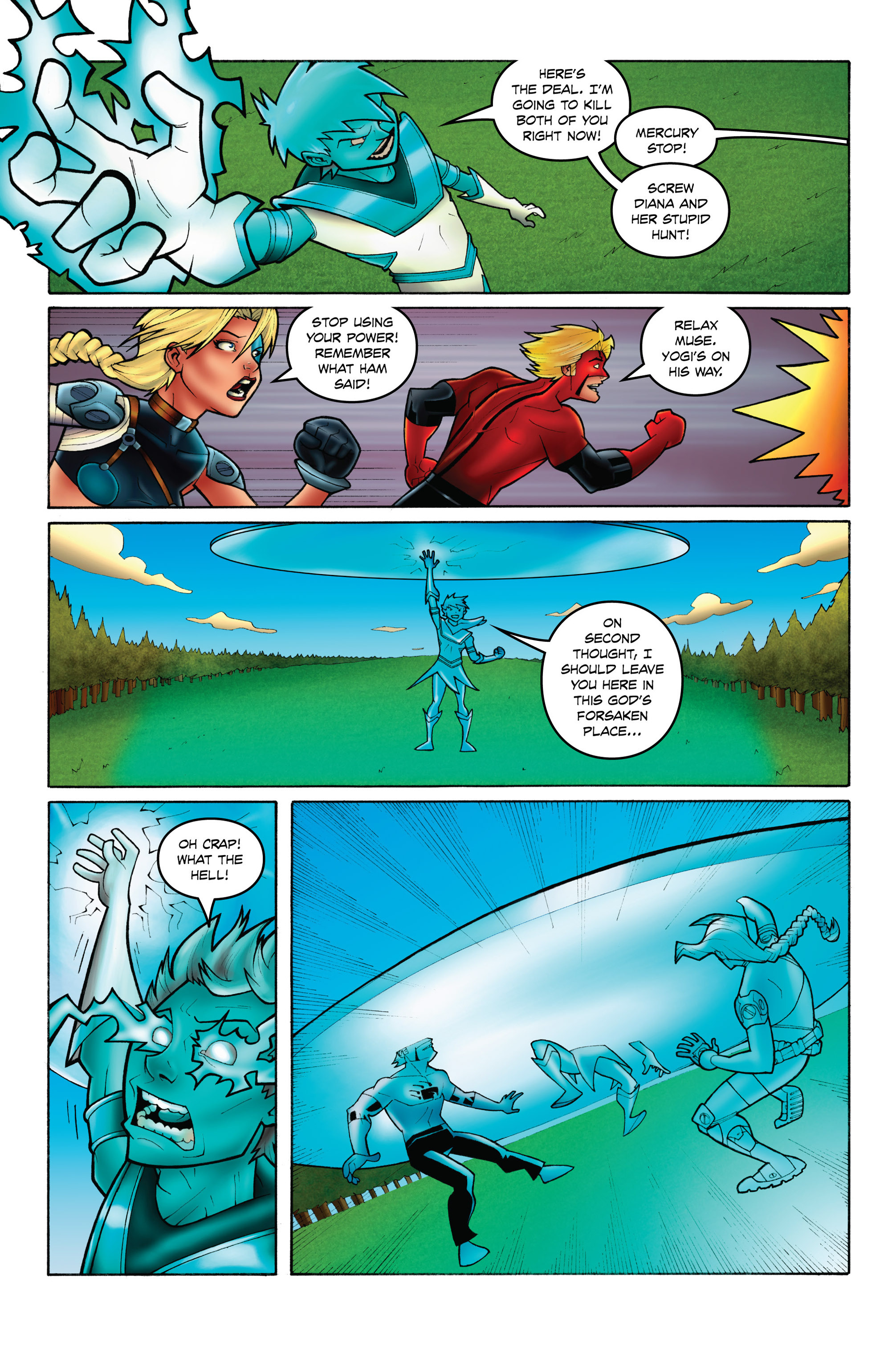 Read online Crossed Wires comic -  Issue #1 - 23