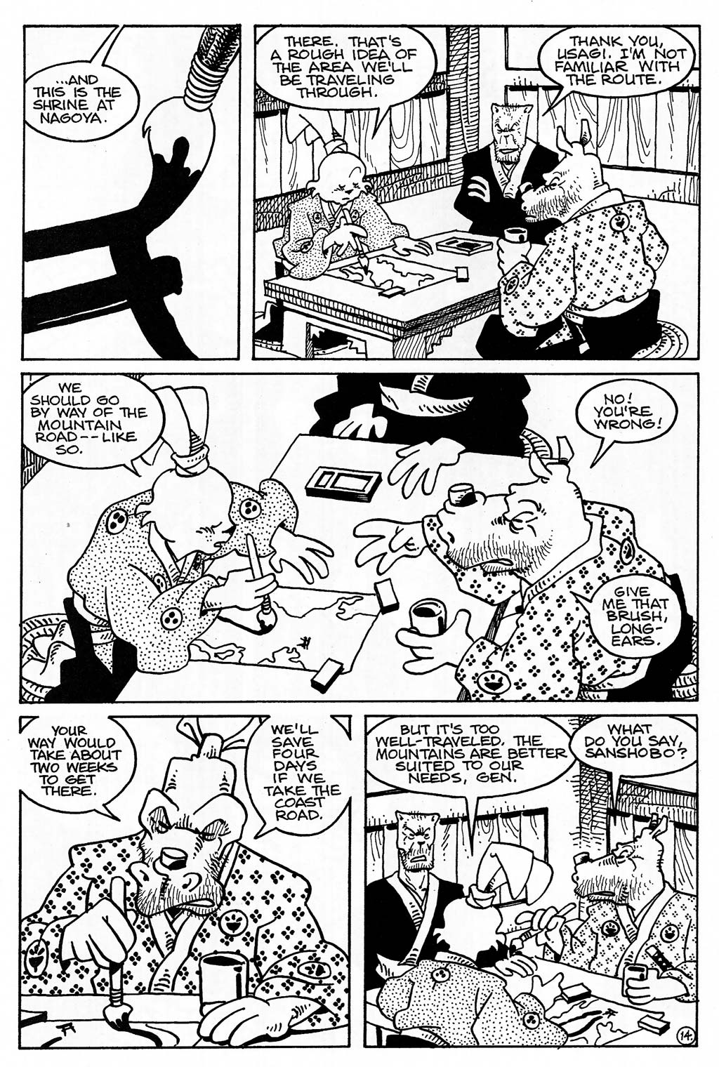 Read online Usagi Yojimbo (1996) comic -  Issue #40 - 16
