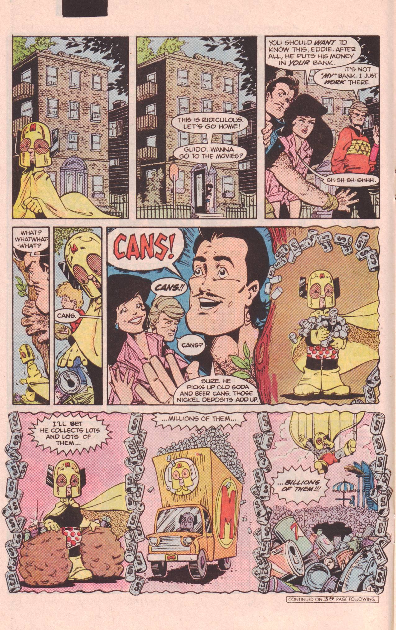 Read online 'Mazing Man comic -  Issue #2 - 5