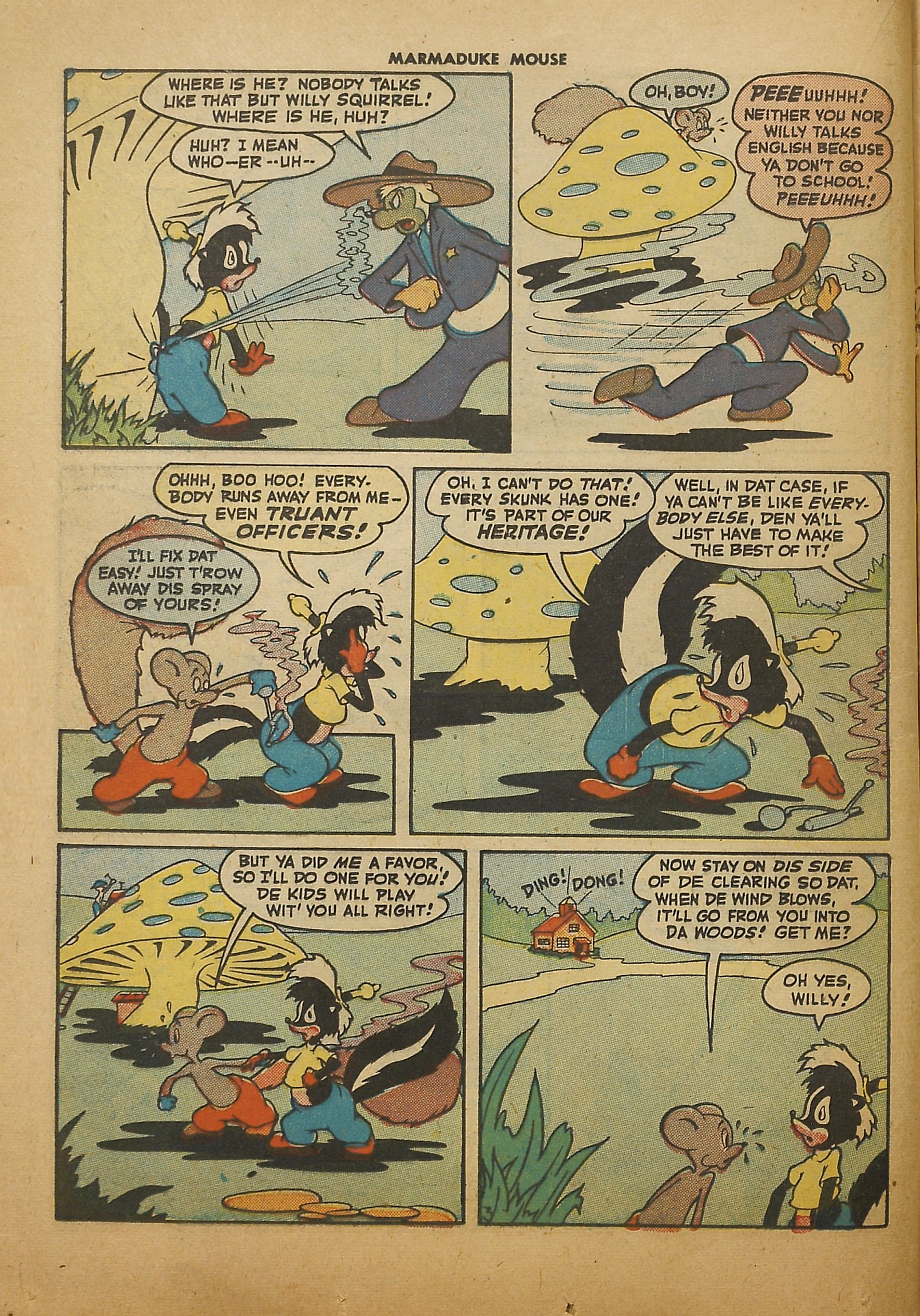 Read online Marmaduke Mouse comic -  Issue #4 - 22
