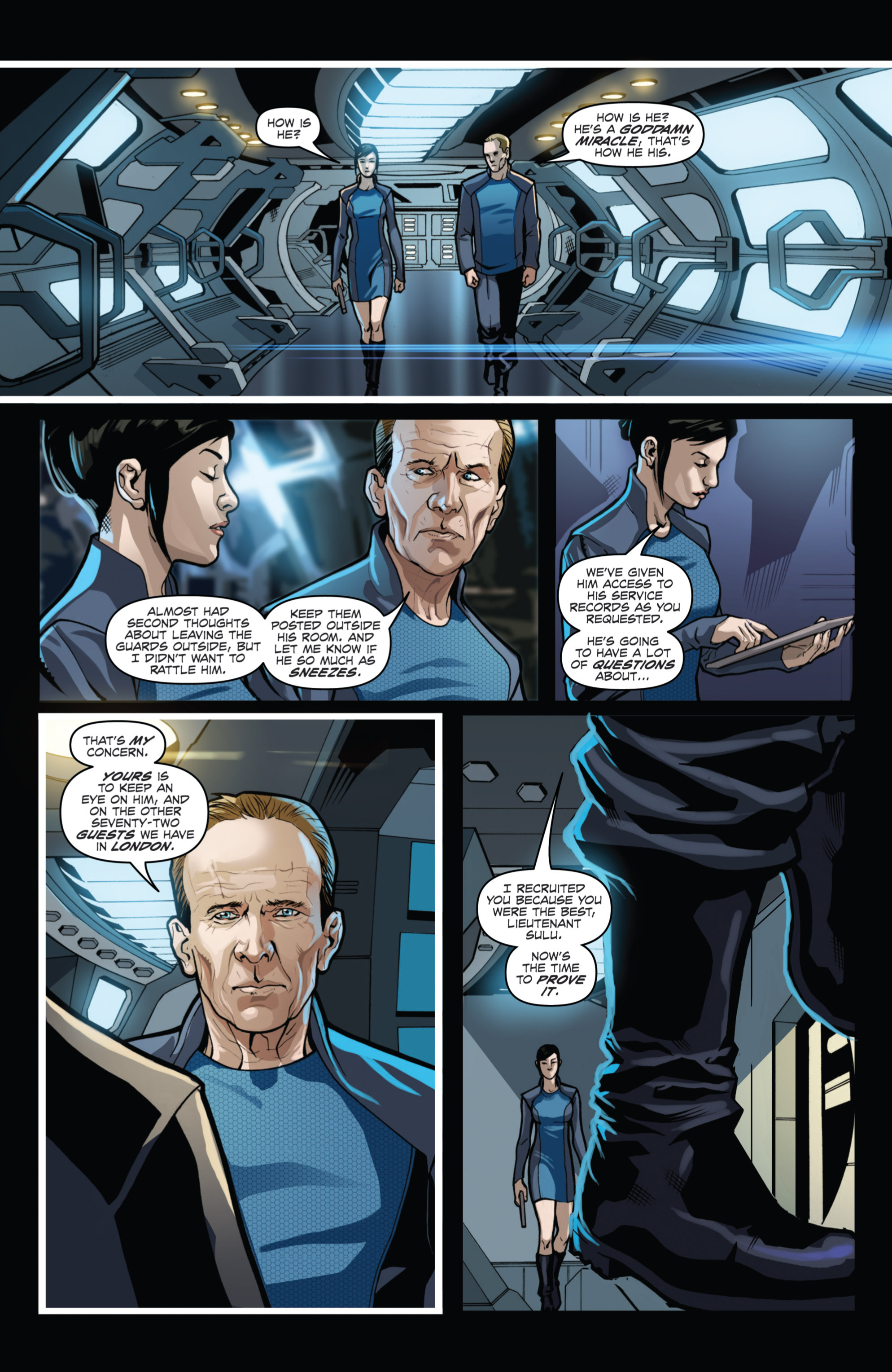 Read online Star Trek: Khan comic -  Issue #4 - 7