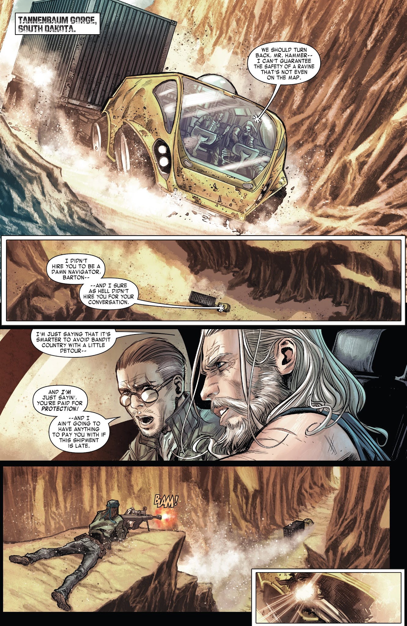 Read online Old Man Hawkeye comic -  Issue #1 - 2