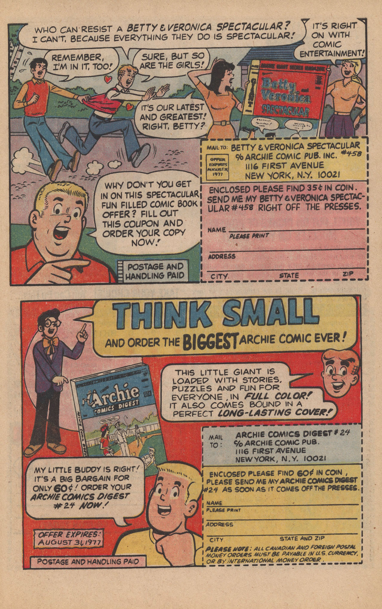 Read online Archie's TV Laugh-Out comic -  Issue #49 - 33