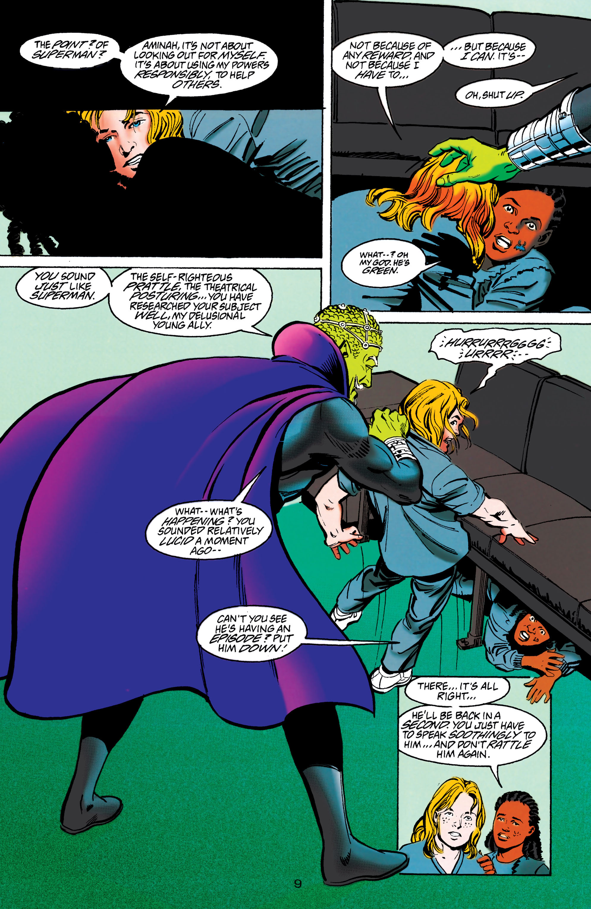 Read online Adventures of Superman (1987) comic -  Issue #536 - 10