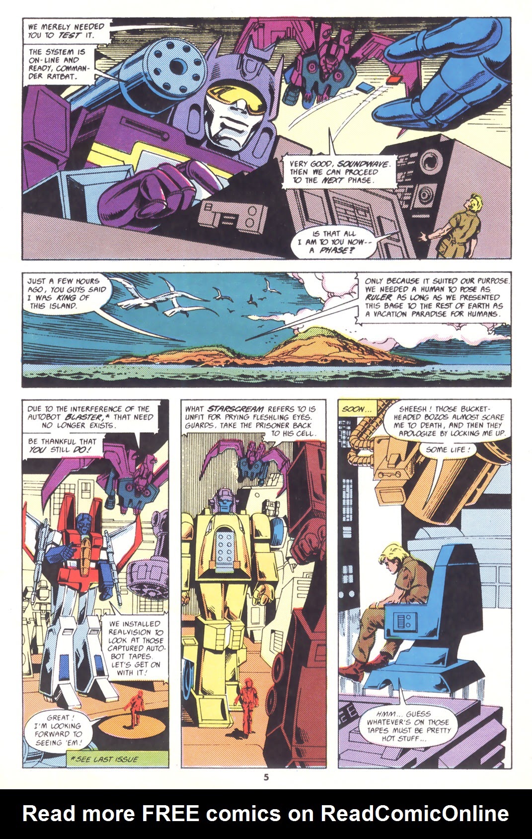 Read online The Transformers (UK) comic -  Issue #196 - 5