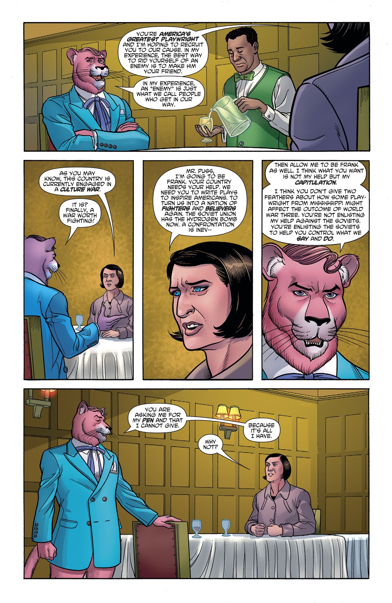 Read online Exit Stage Left: The Snagglepuss Chronicles comic -  Issue #2 - 21