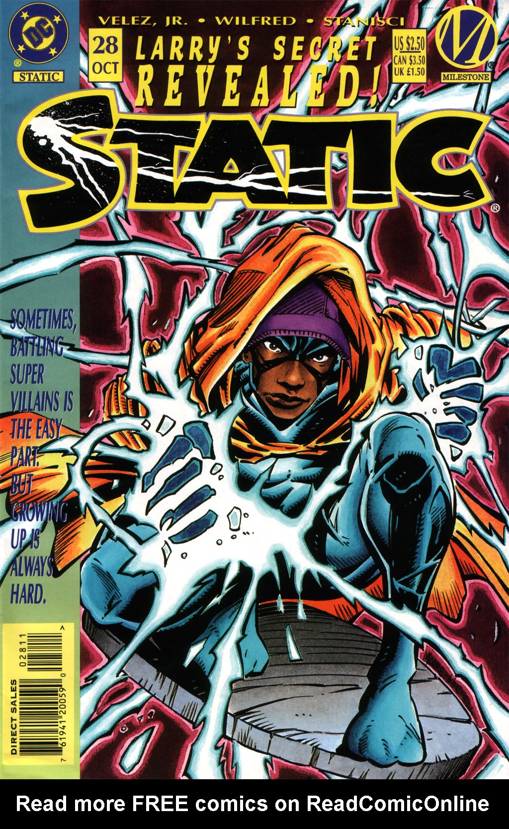 Read online Static comic -  Issue #28 - 1