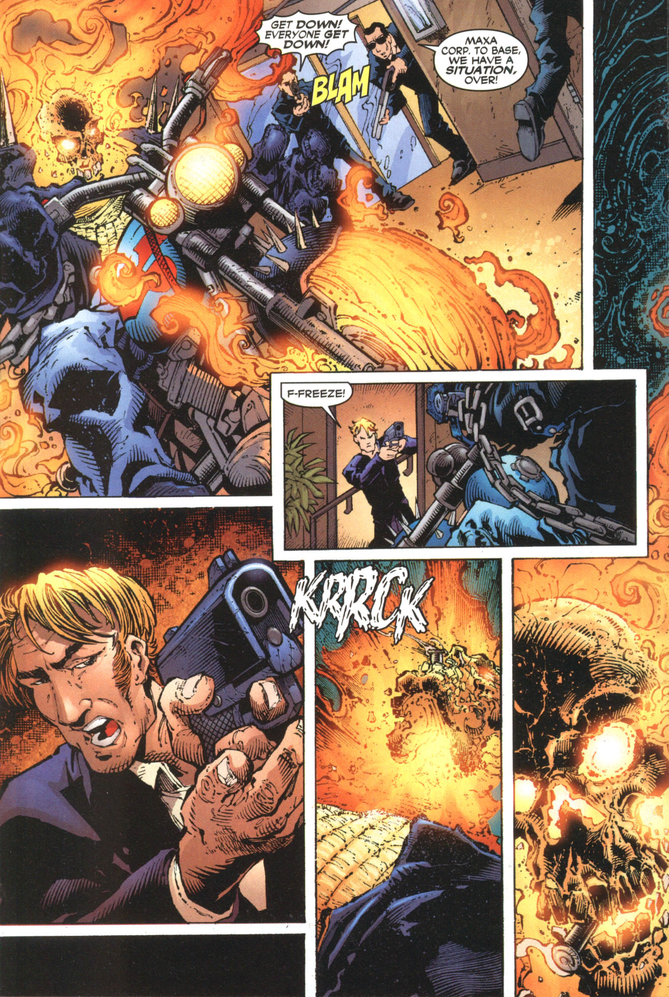 Read online Ghost Rider (2001) comic -  Issue #0.5 - 8