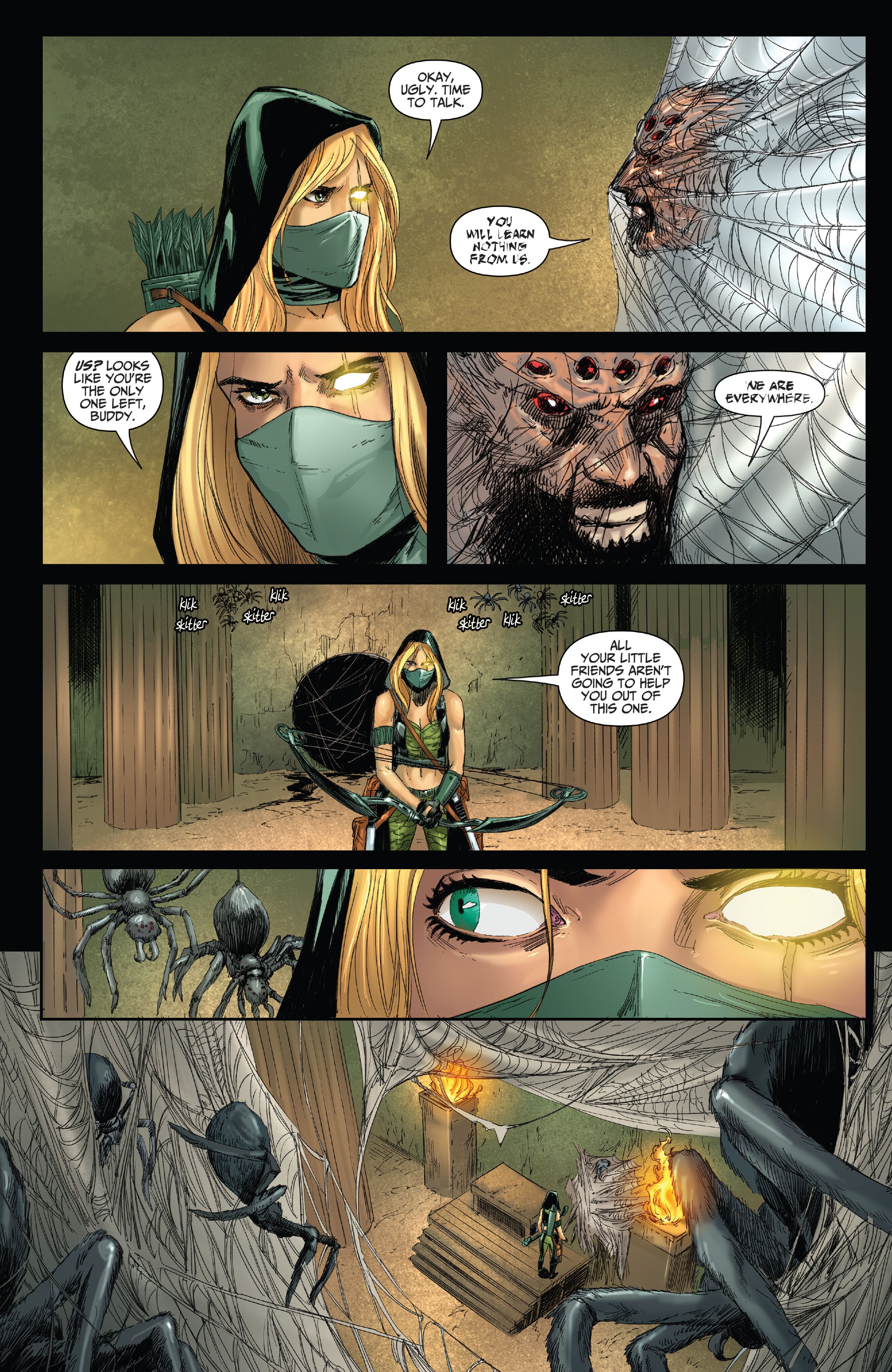 Read online Robyn Hood: Cult of the Spider comic -  Issue # Full - 24