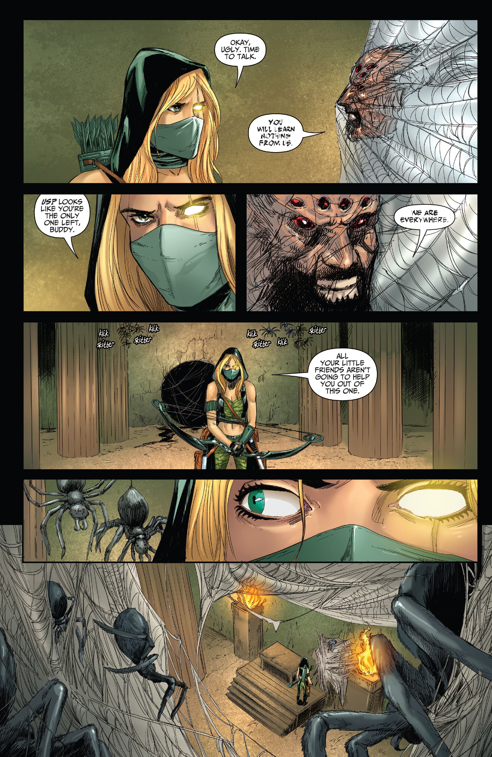 Read online Robyn Hood: Cult of the Spider comic -  Issue # Full - 24