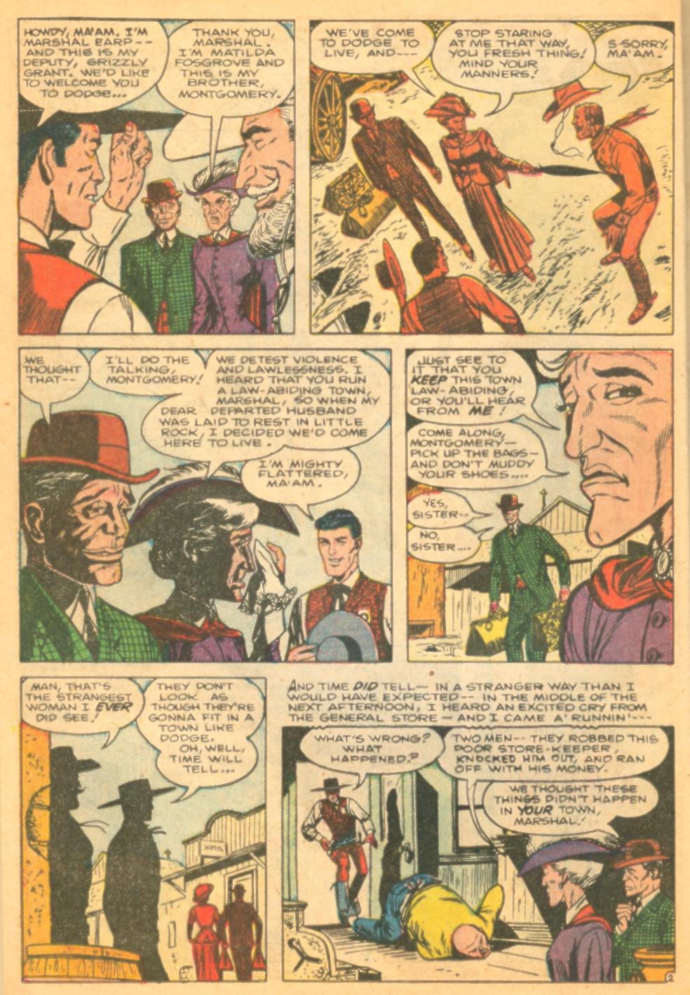 Read online Wyatt Earp comic -  Issue #21 - 12