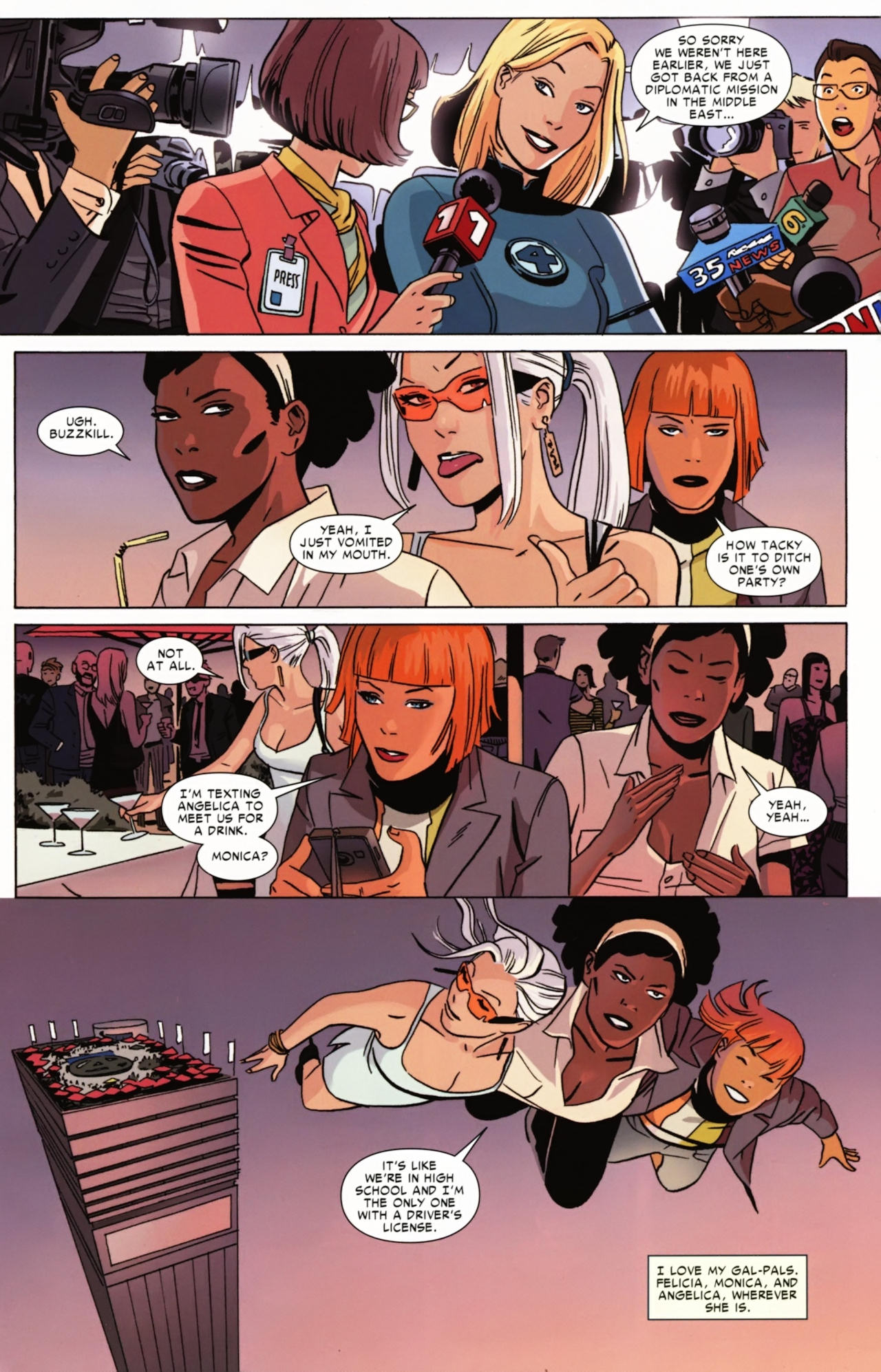 Read online Marvel Divas comic -  Issue #1 - 6