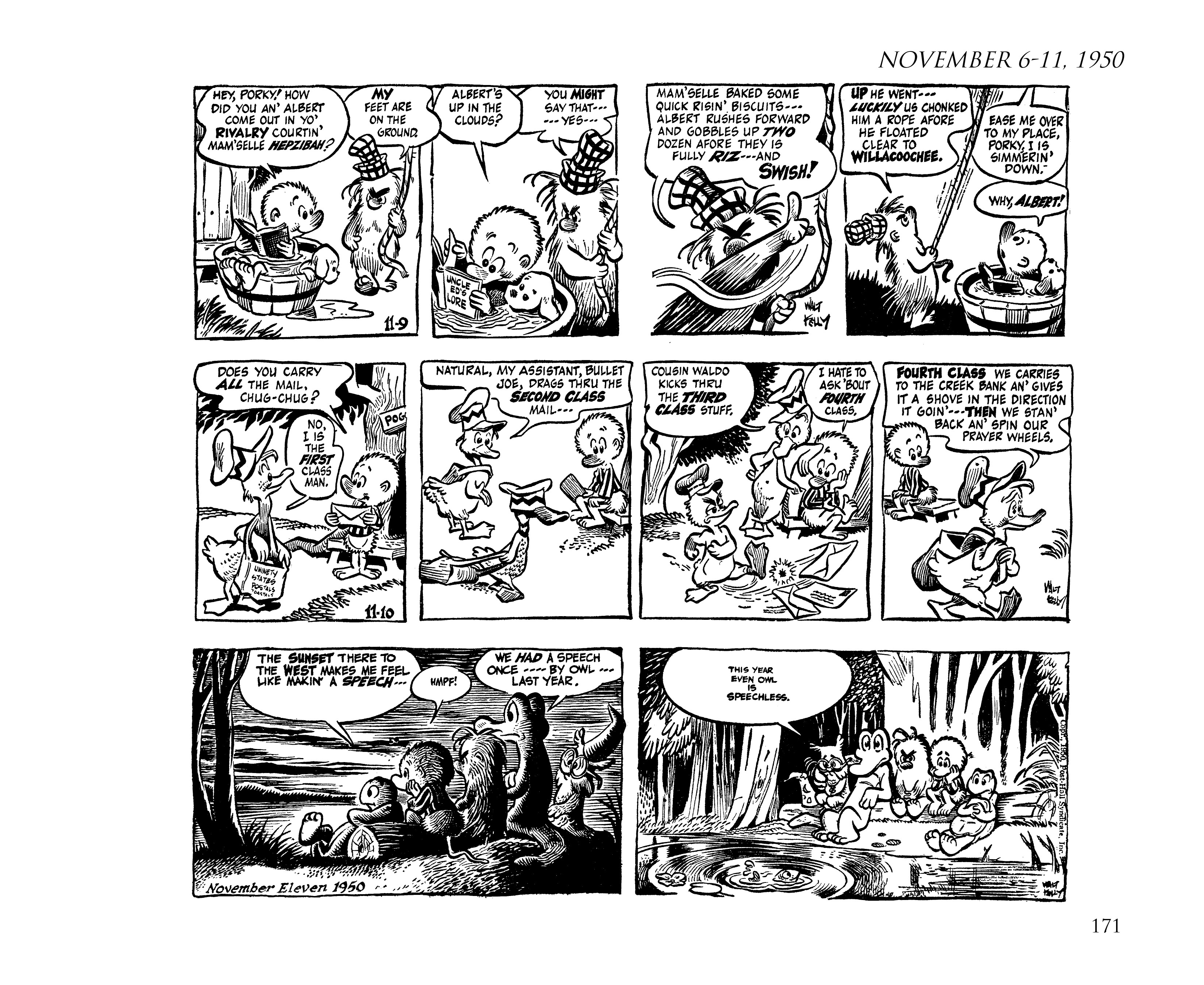 Read online Pogo by Walt Kelly: The Complete Syndicated Comic Strips comic -  Issue # TPB 1 (Part 2) - 89