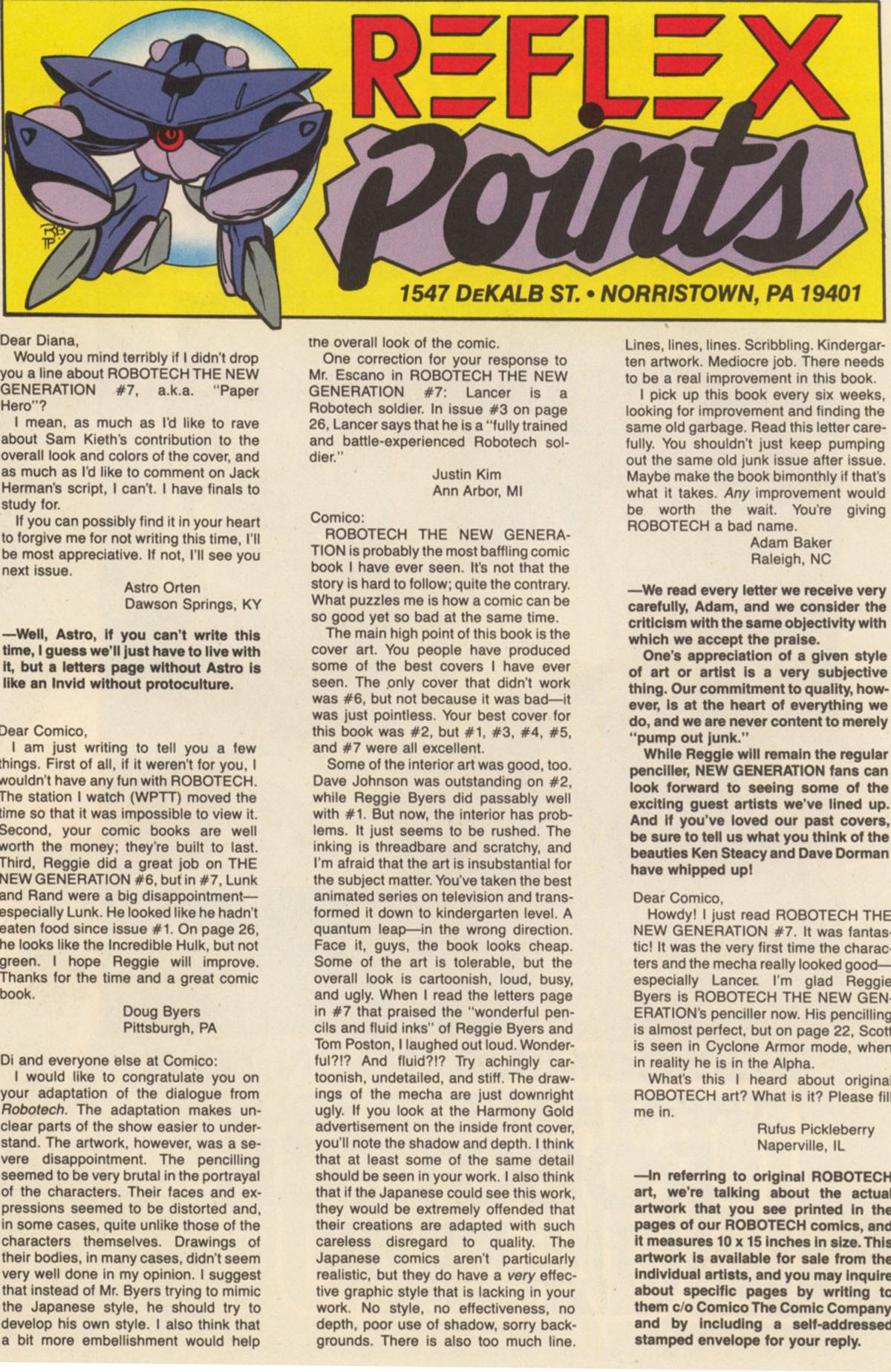 Read online Robotech The New Generation comic -  Issue #10 - 33