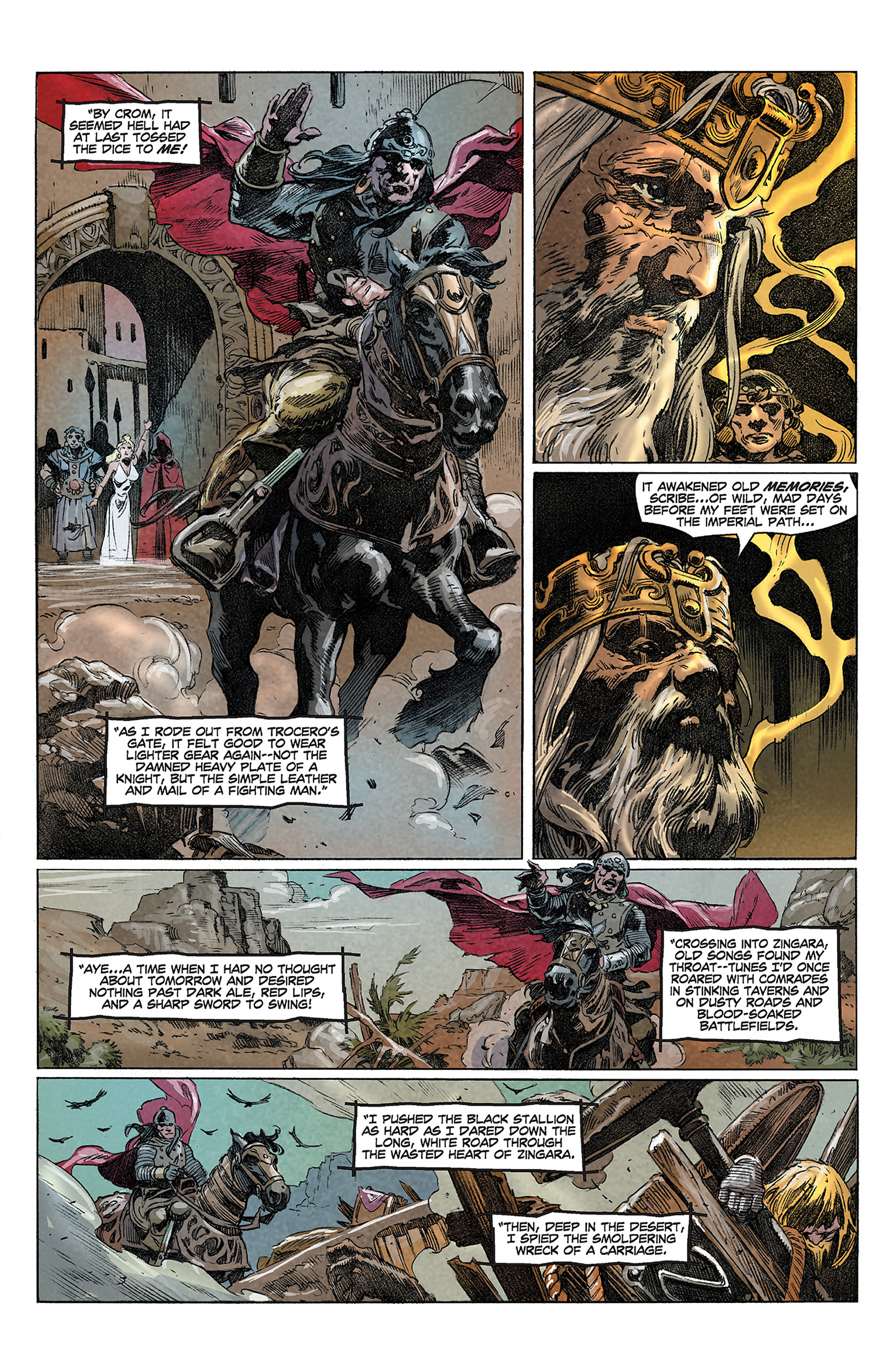 Read online King Conan: The Hour of the Dragon comic -  Issue #6 - 9