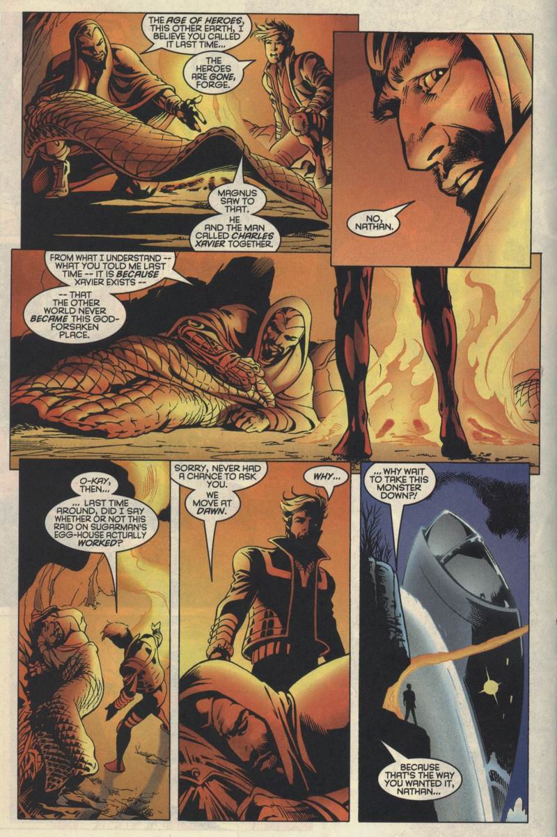 Read online X-Man comic -  Issue # _Annual 1 - 22