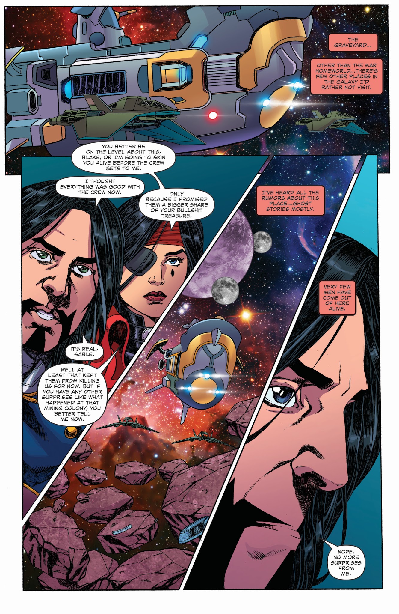 Read online The Black Sable comic -  Issue #2 - 18